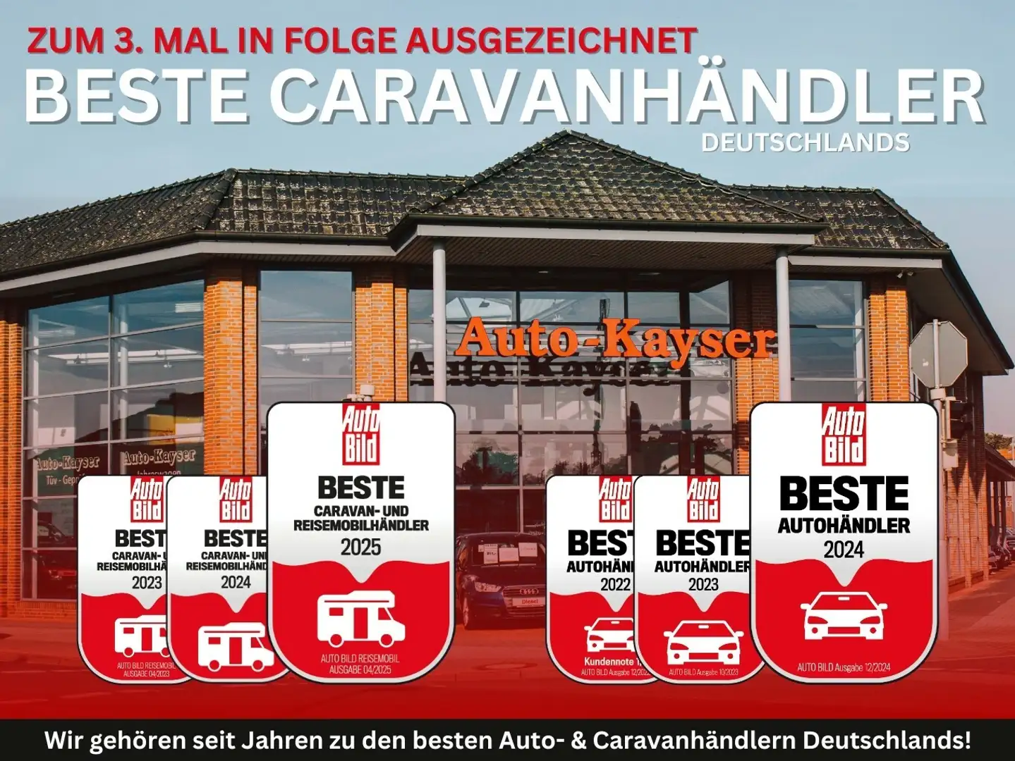 Hobby T65 GE Optima OnTour +Einzelbett+Navi+TV+SAT+ Blanc - 2