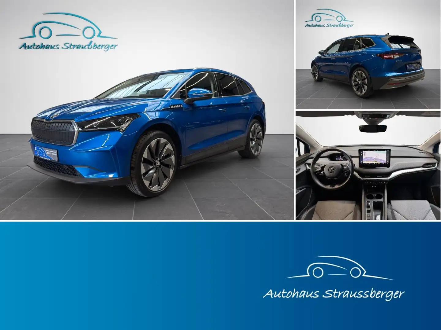 Skoda Enyaq iV60 Loft ACC LED PDC SH Komforts. Keyless Blau - 1