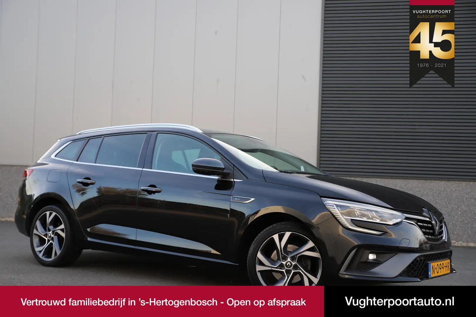 Renault Megane Estate 1.3TCe/160pk/Automaat/R.S.-Line/Adaptive/Vi Zwart - 1