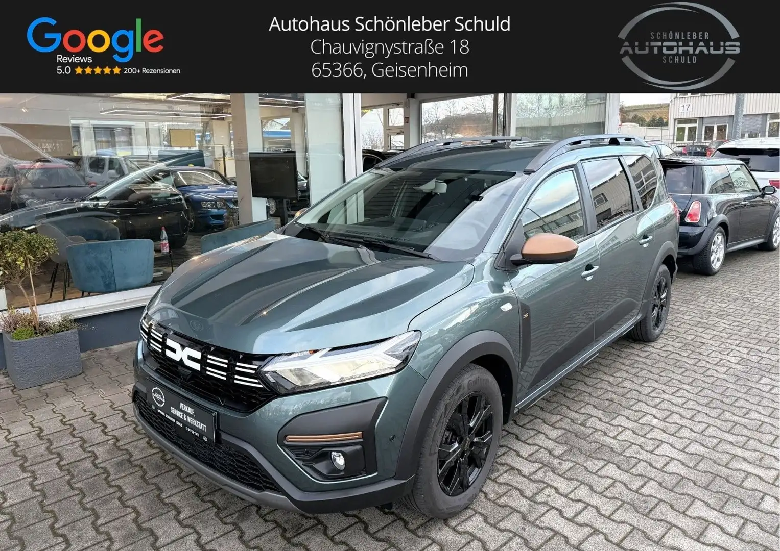Dacia Jogger Extreme+ GAS / BENZIN *1. HAND*SCHECKHEFT Grün - 1