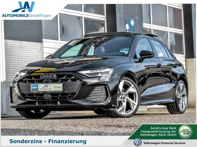 Audi A3 Sportback TDI 2xS line PANO Black 19"Alu