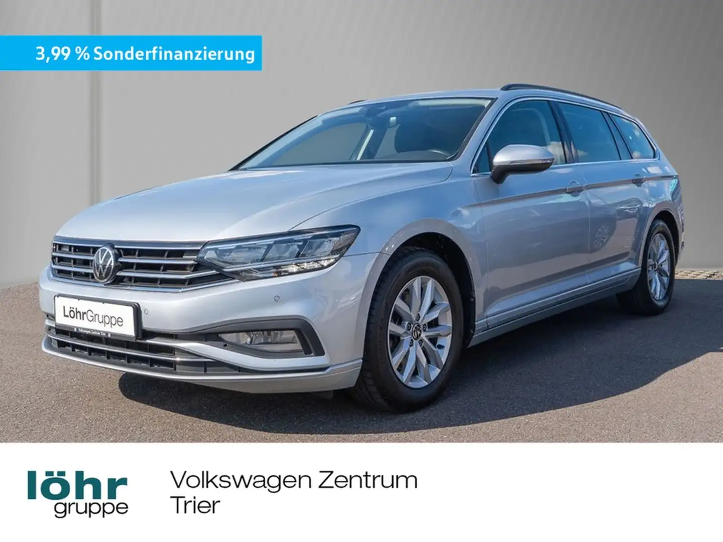 Volkswagen Passat Variant 2.0 TDI DSG Business AHK, ZGV Silber - 1