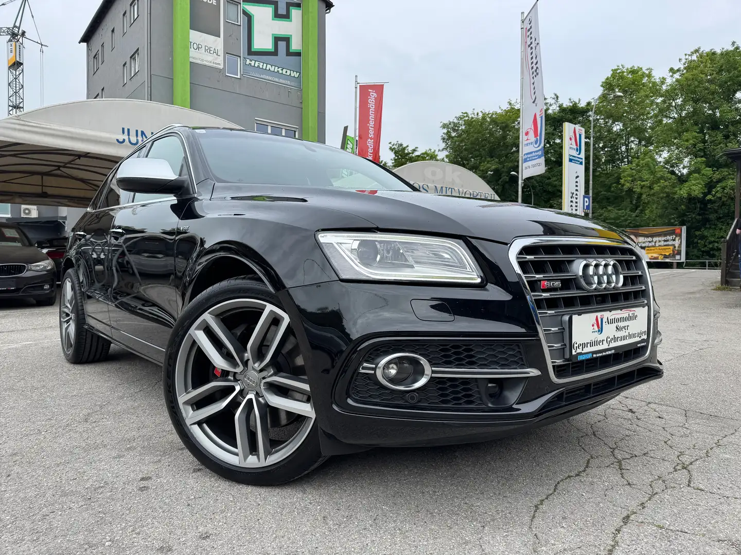 Audi SQ5 3,0TDI quattro DPF Tiptronic+Navi+Kamera+Alcantara Zwart - 1
