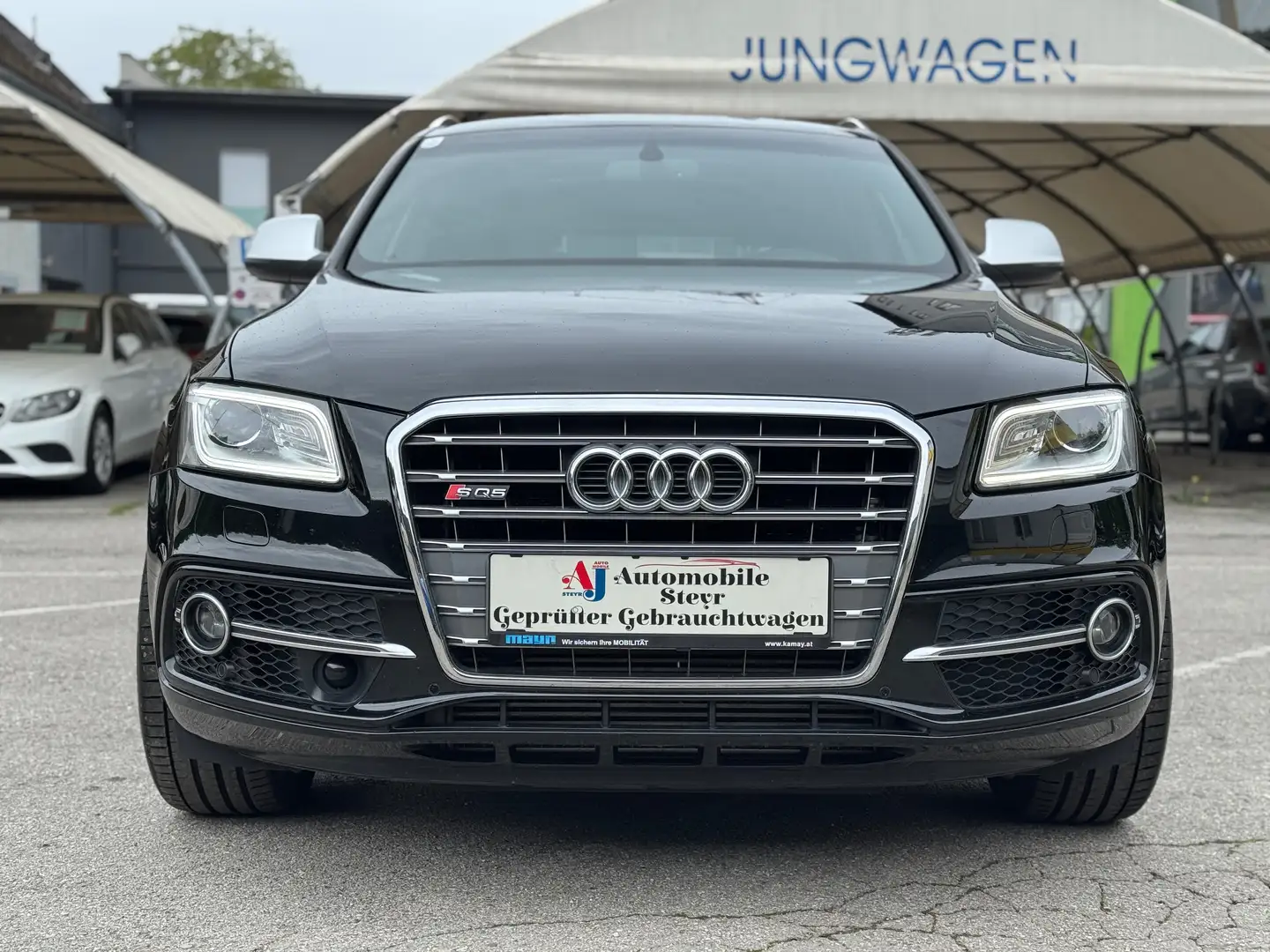 Audi SQ5 3,0TDI quattro DPF Tiptronic+Navi+Kamera+Alcantara Zwart - 2