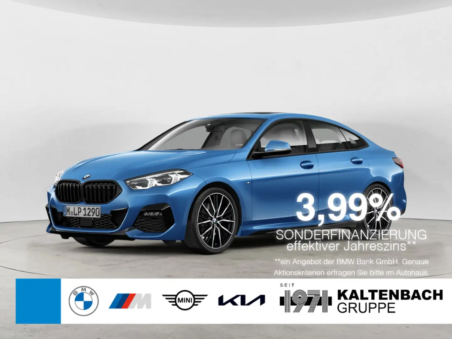 BMW 218 i Gran Coupe M-Sport PANO LED W-LAN NAVI Blau - 1