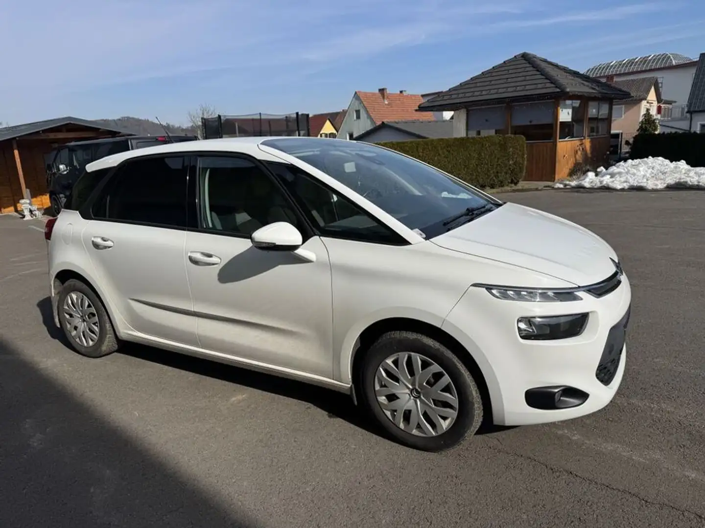 Citroen C4 Picasso 1.6HDI Automatik -Privatverkauf! Weiß - 2