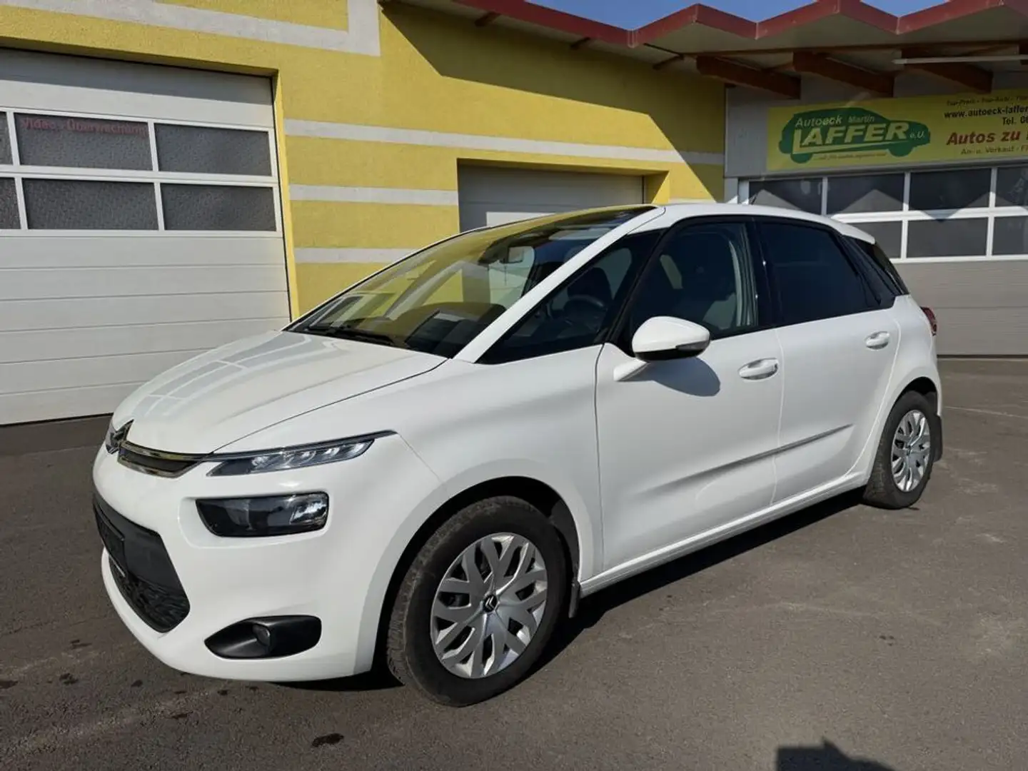 Citroen C4 Picasso 1.6HDI Automatik -Privatverkauf! Weiß - 1
