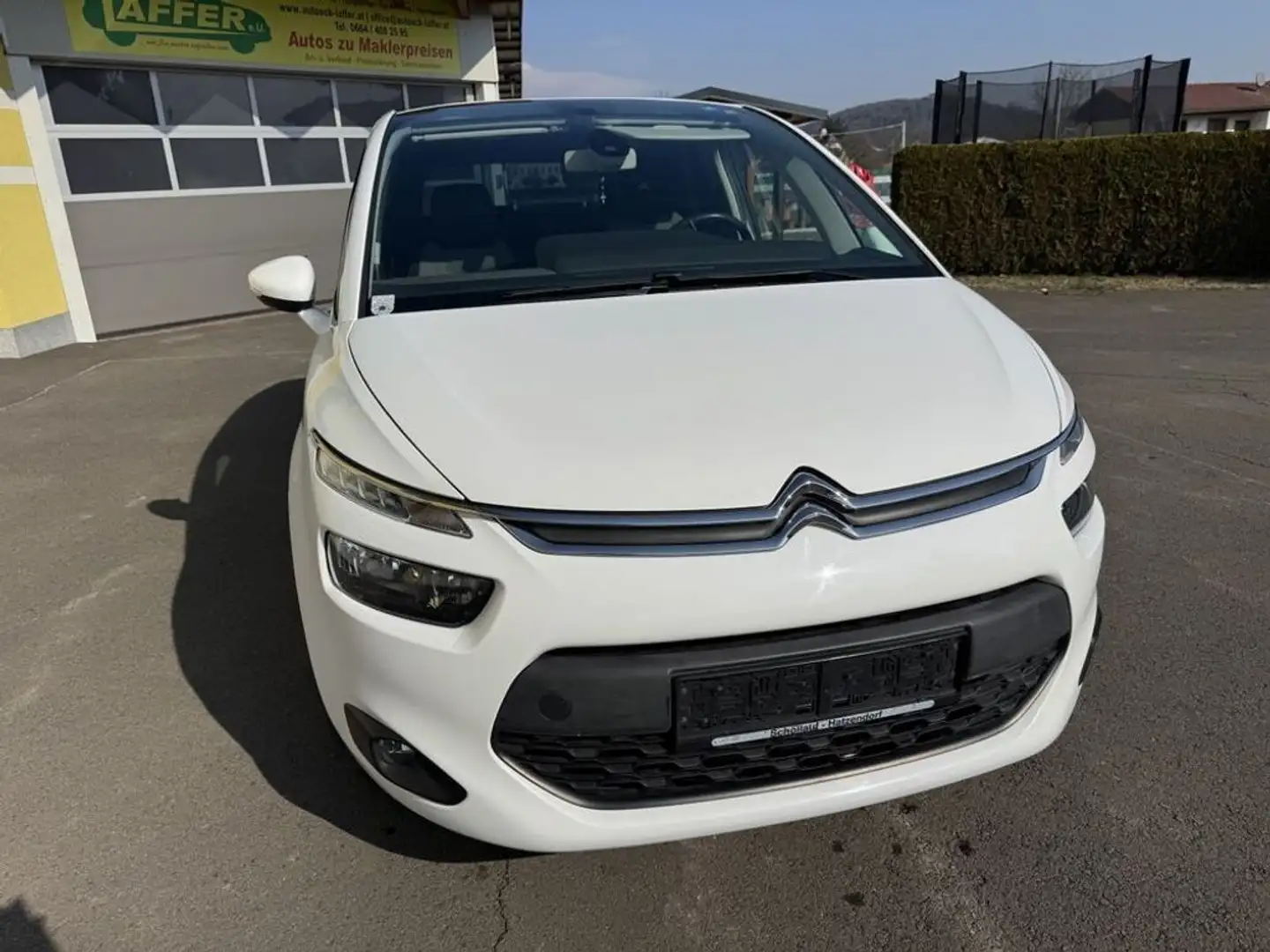 Citroen C4 Picasso 1.6HDI Automatik -Privatverkauf! Weiß - 2