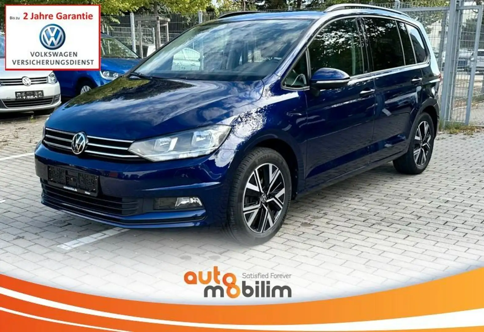 Volkswagen Touran 2.0 TDI*DSG*7-Sitz*ACC*AHK*DCC*PDC*SHZ* Blau - 1