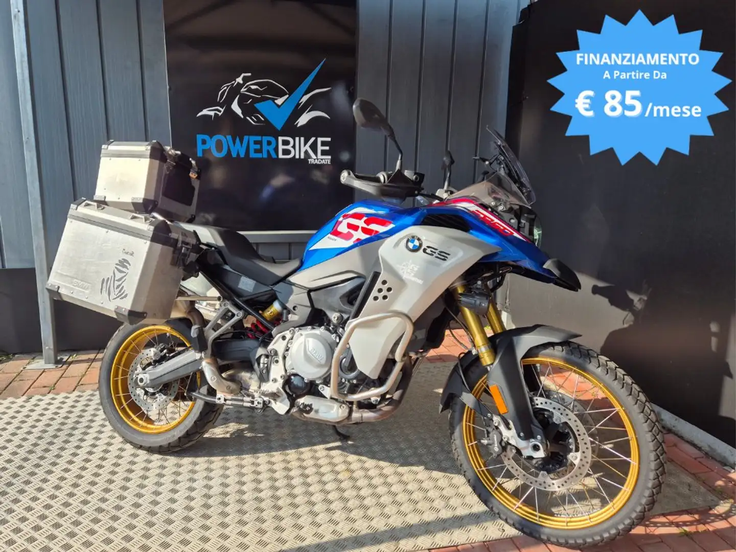 BMW F 850 GS Adventure RALLY E Blu/Azzurro - 1