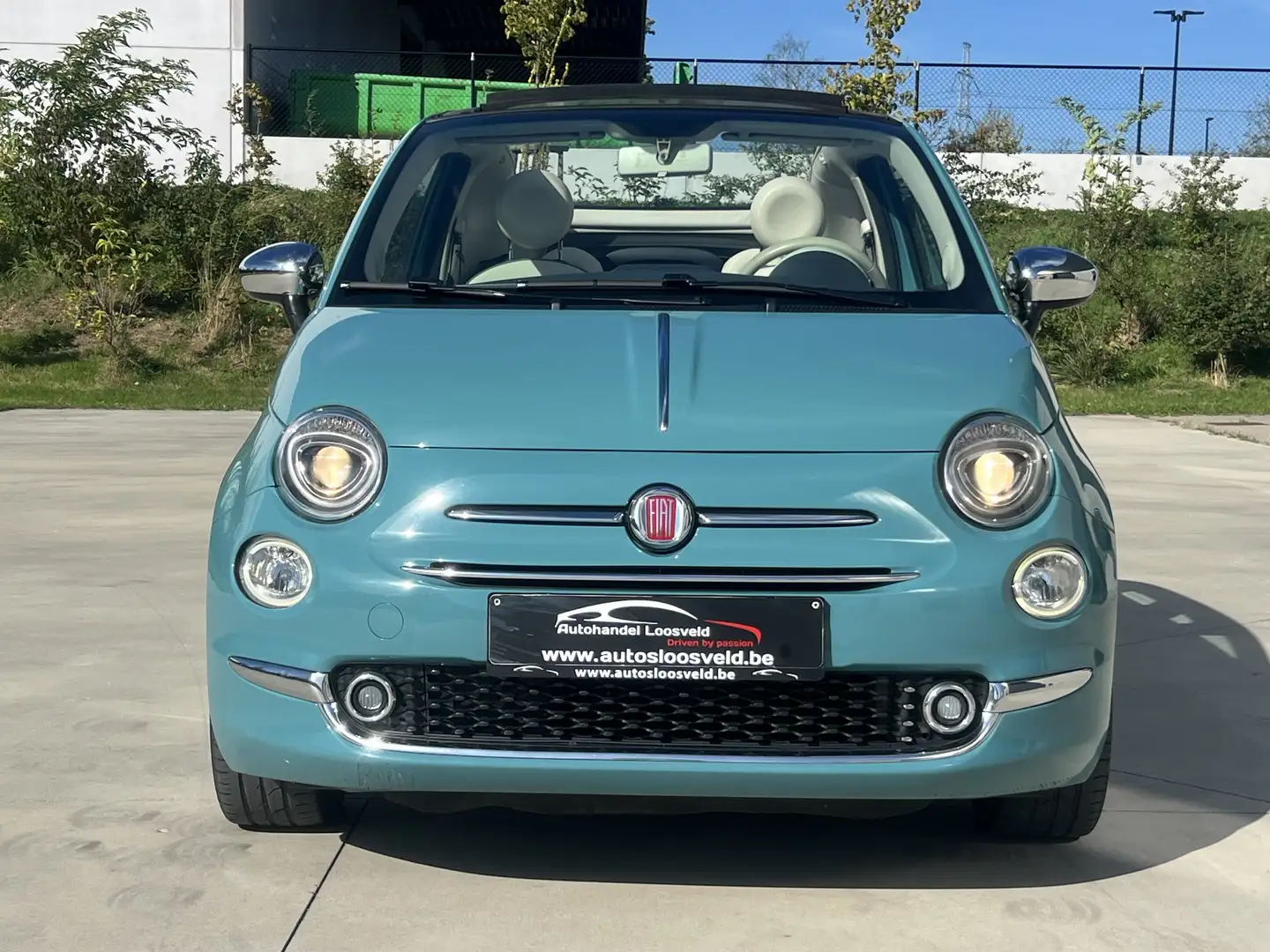 Fiat 500C 1.2i Euro 6b ANNIVERSARIO / 60 JAAR EDITIE / RETRO Grün - 2