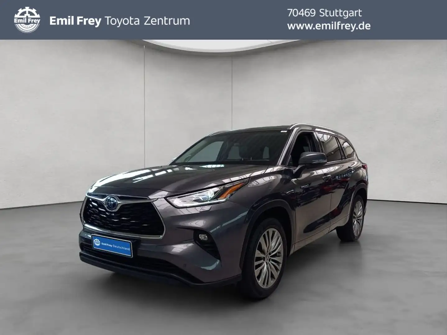 Toyota Highlander 2.5 Hybrid Executive / 7-Sitzer / Navi Gris - 1