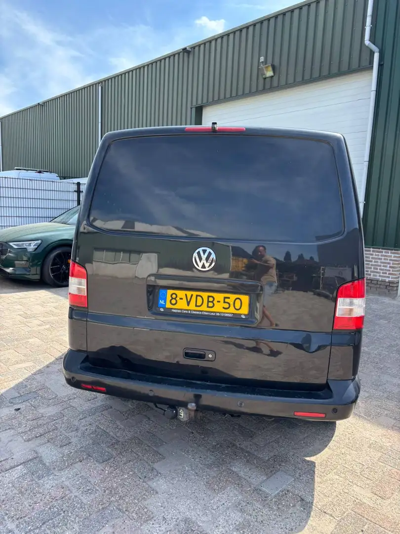 Volkswagen T5 Transporter 2.5 TDI 340 MHD AUTOMAAT BTW Zwart - 2