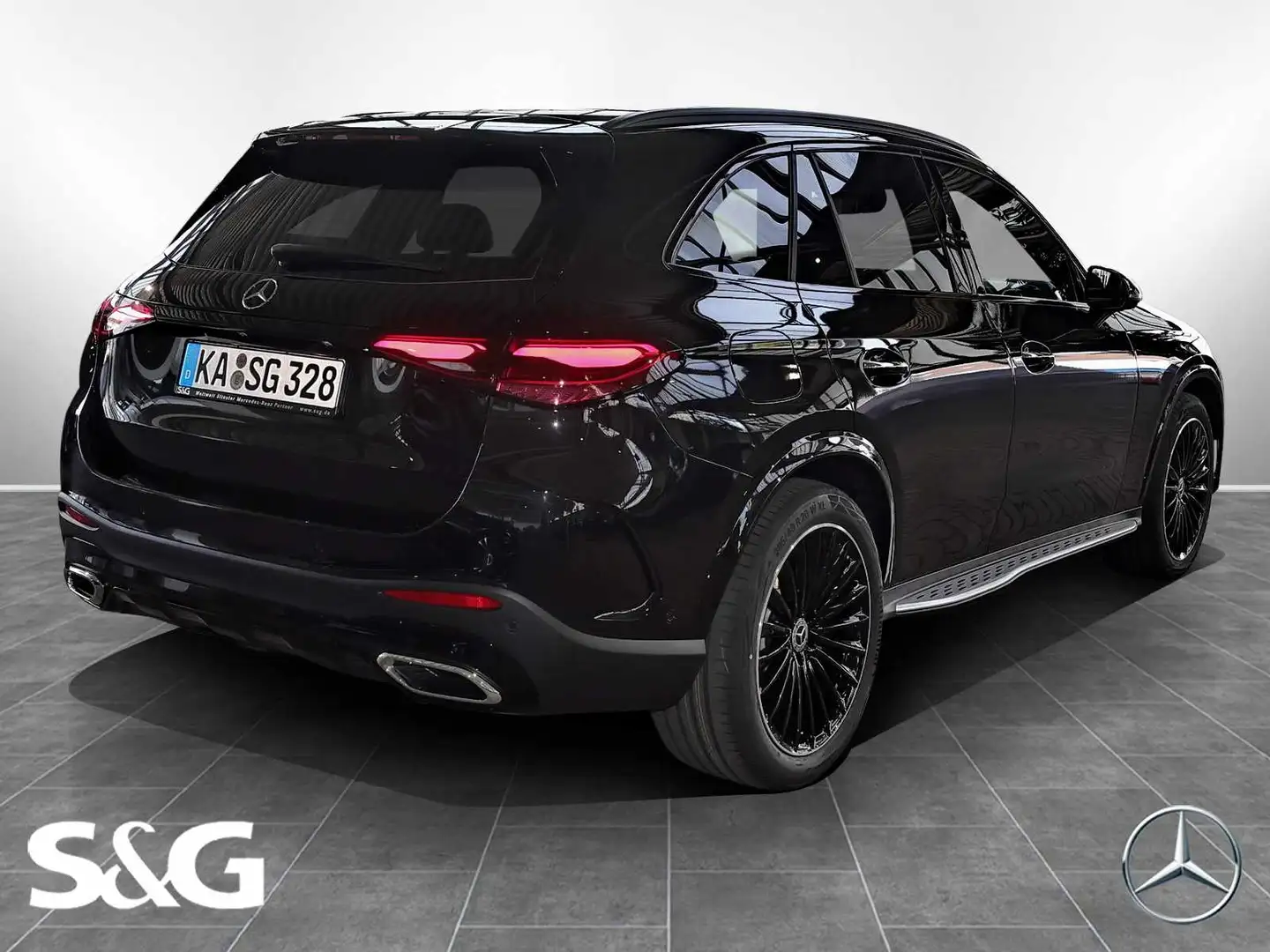 Mercedes-Benz GLC 300 d 4M AMG Standhz.+DIG-LED+Pano+AHK+Distr Noir - 2