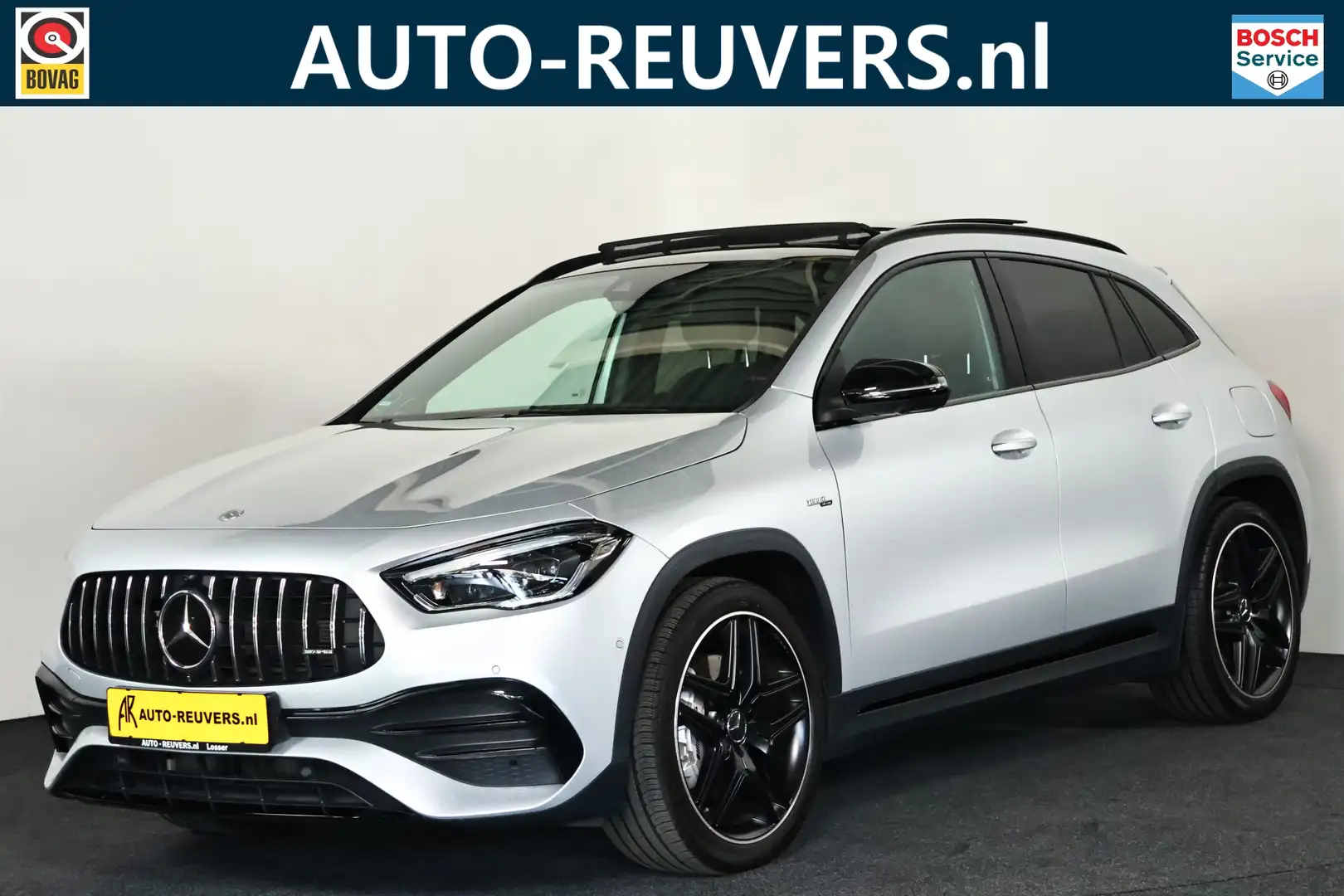 Mercedes-Benz GLA 35 AMG 4MATIC / Pano / Navi / Adaptive cruise / Memory / Gris - 1