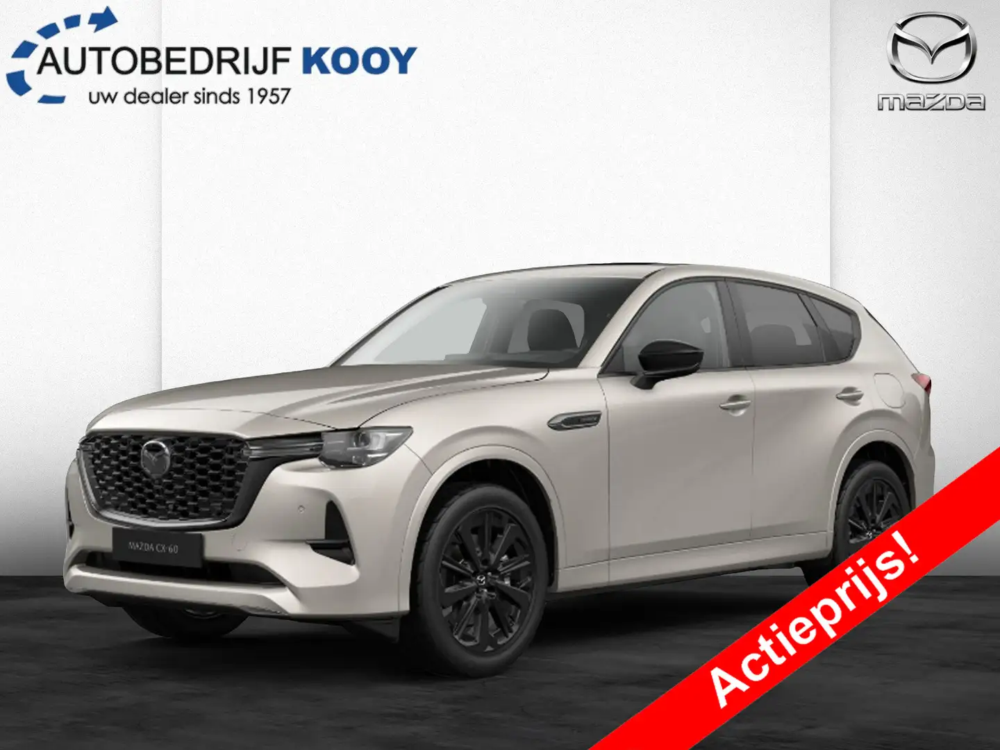 Mazda CX-60 2.5 PHEV Homura Plus Silber - 1