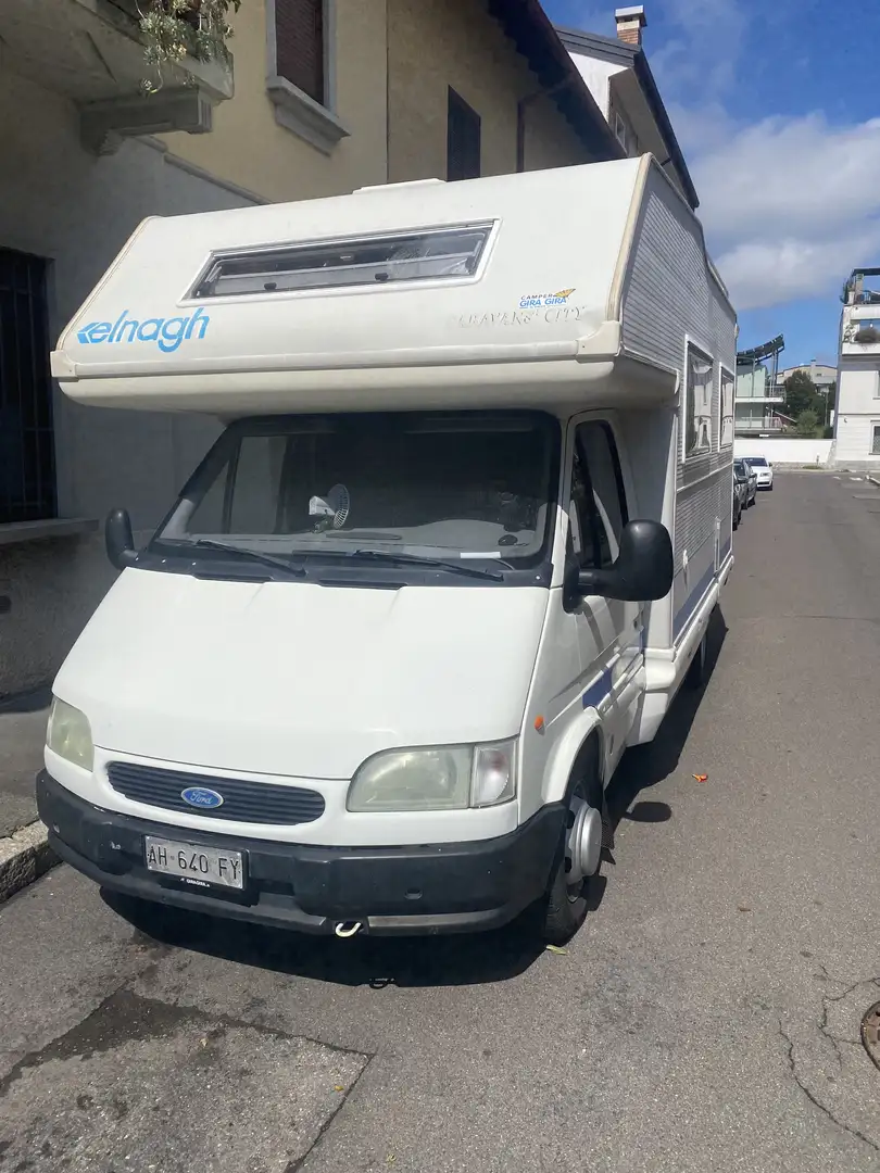 Caravans-Wohnm Elnagh Columbia 106 Ford Transit 2.5 76 Cv Weiß - 1