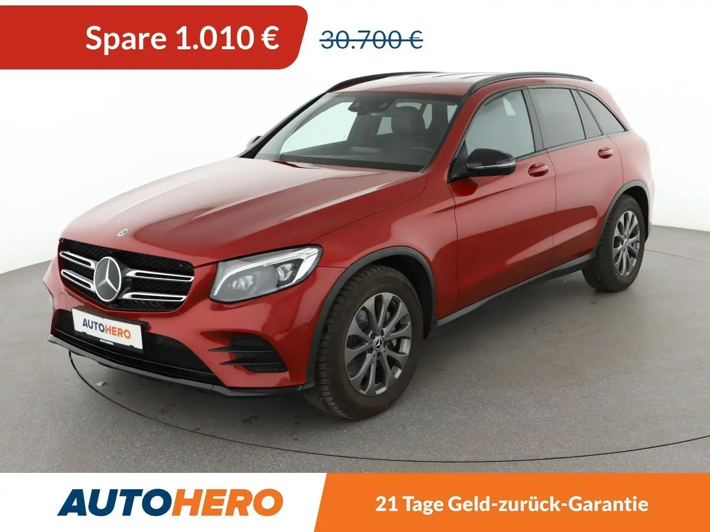Mercedes-Benz GLC 350 GLC 350 d 4Matic AMG Line Aut.*NAVI*LED*ACC*AHK* Rot - 1