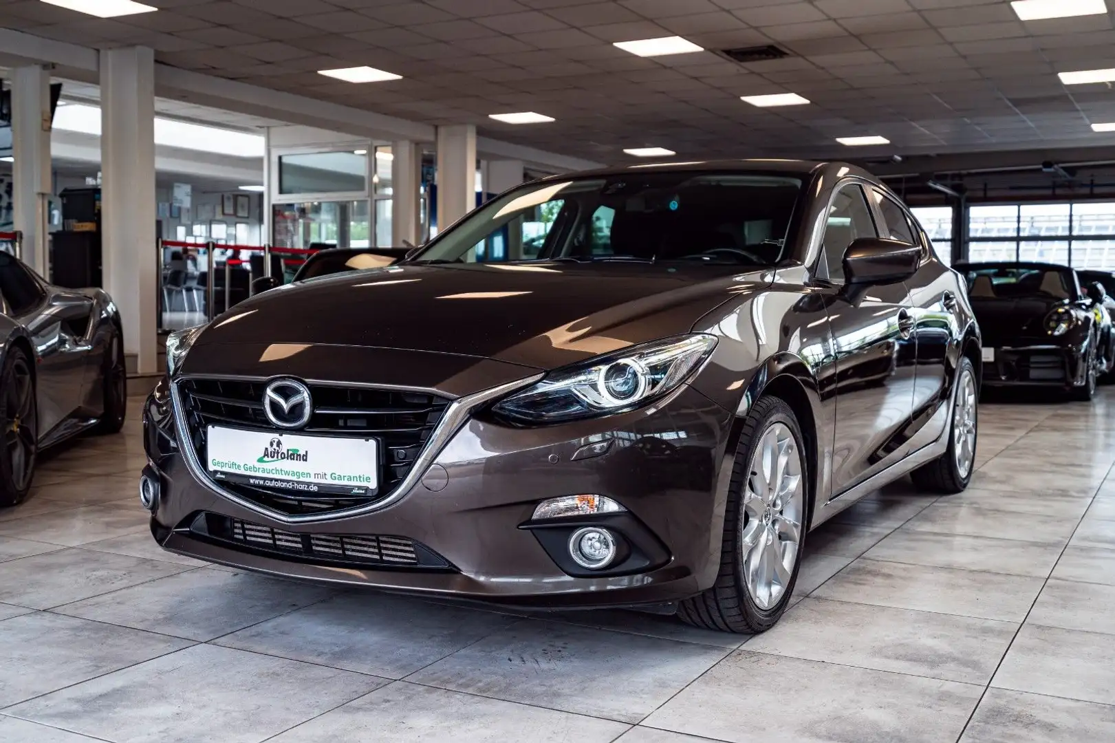 Mazda 3 SKYACTIV-D 150 Sports-Line Gris - 1