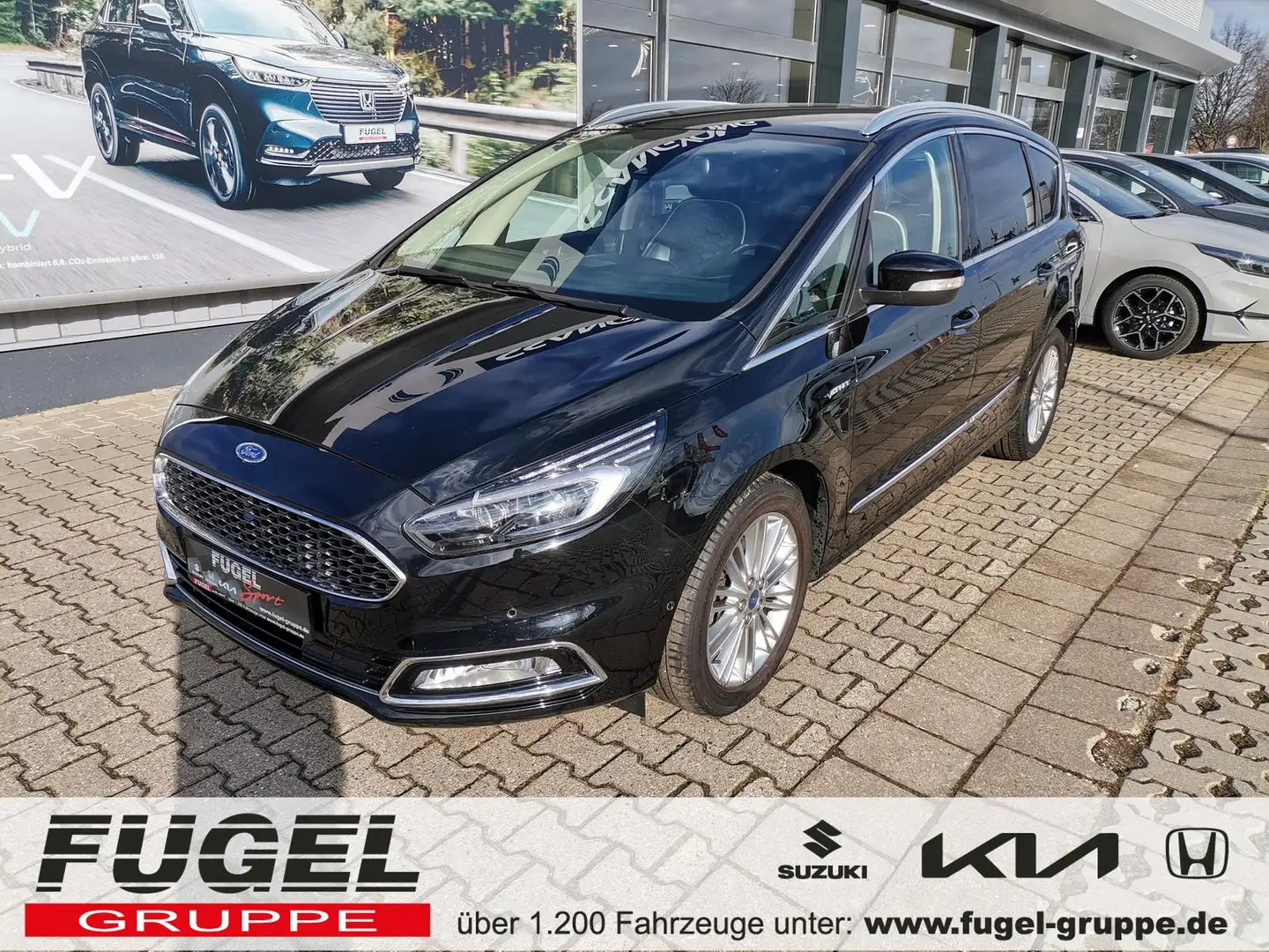 Ford S-Max 2.0 Vignale AT LED|AHZV|Navi|SHZ|RFK Schwarz - 1