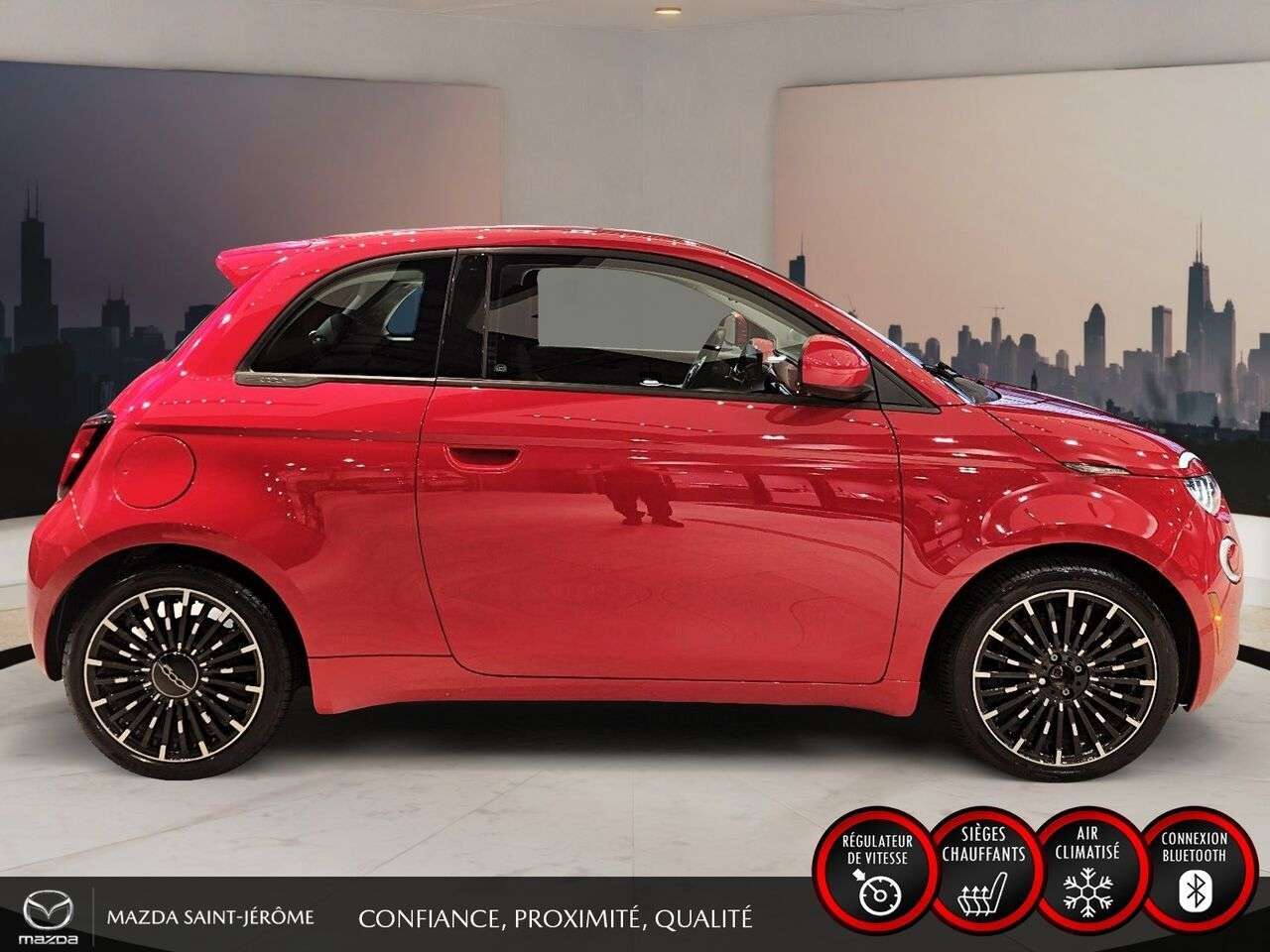 2024 Fiat 500e Édition (RED) 100 % ÉLECTRIQUE JAMAIS — снимка 1