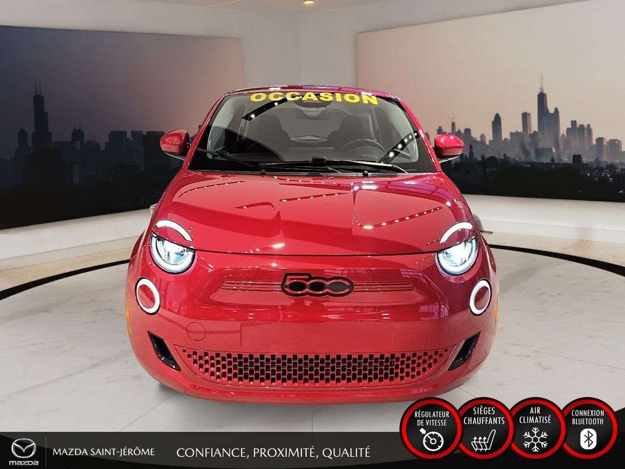 2024 Fiat 500e Édition (RED) 100 % ÉLECTRIQUE JAMAIS — снимка 1