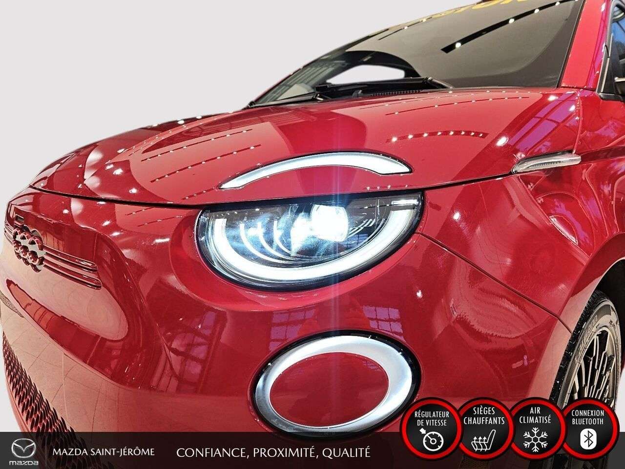 2024 Fiat 500e Édition (RED) 100 % ÉLECTRIQUE JAMAIS — снимка 1