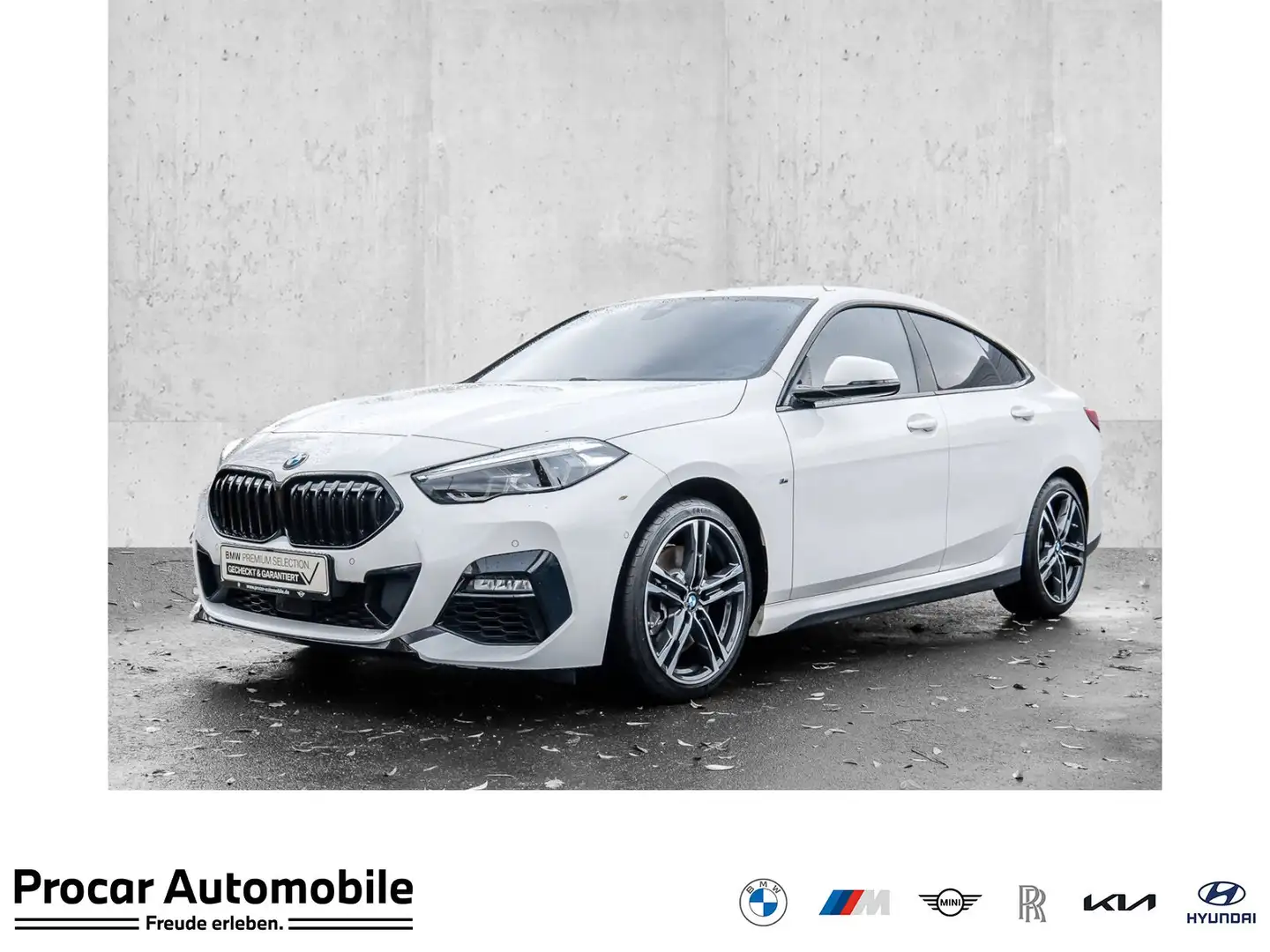 BMW 220 i Gran Coupé M Sport RFK NAVI LED PDC V+H LM Blanco - 1