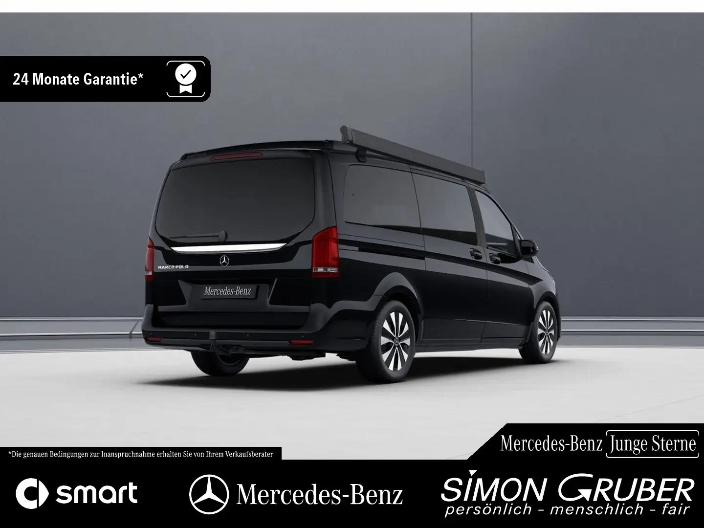 Mercedes-Benz Marco Polo V 300 d 4M Marco Polo Küche Glasdach Standhzg Schwarz - 2