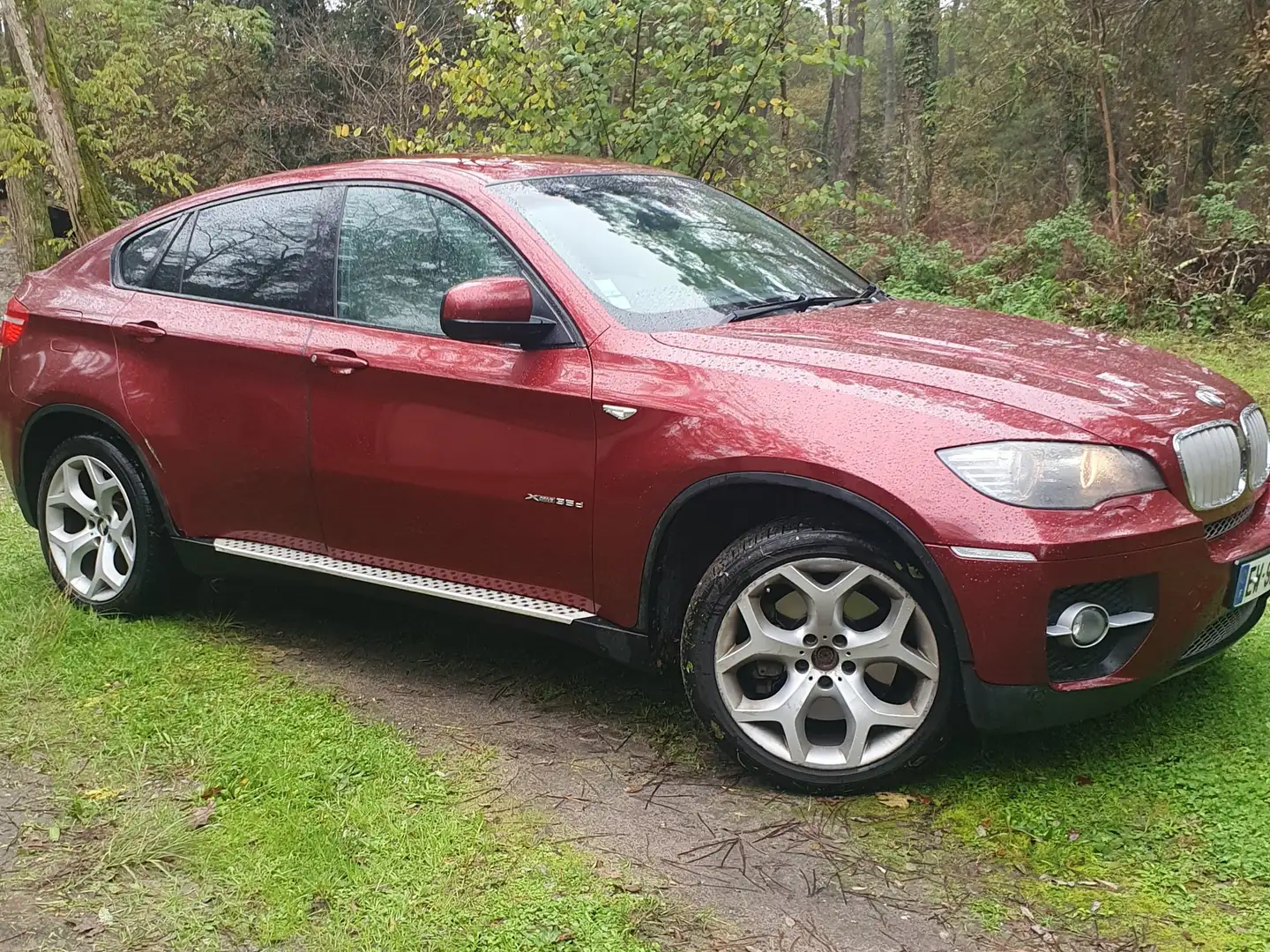 BMW X6 3.5 disel Červená - 1