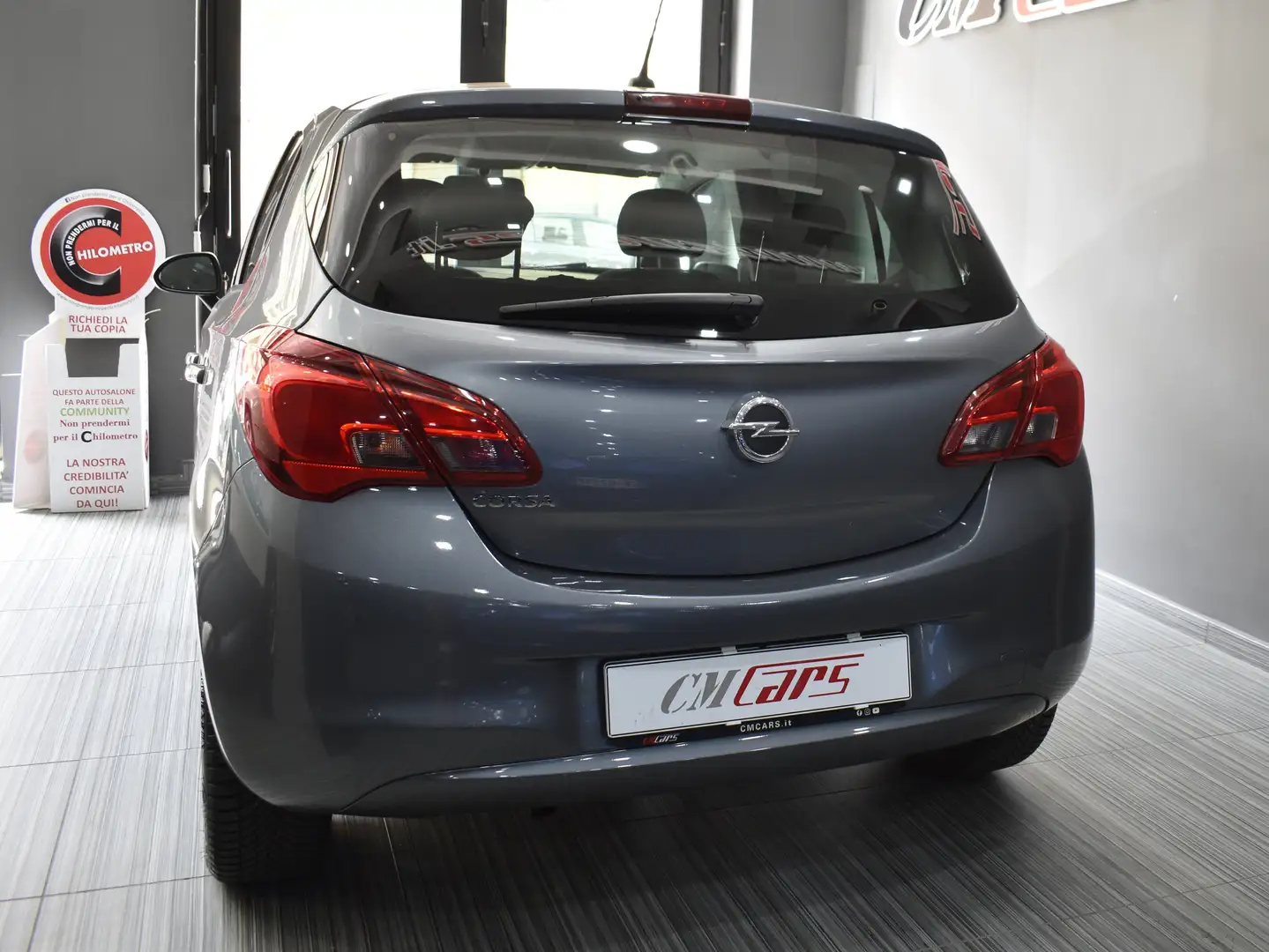 Opel Corsa 1.2 69cv Black Edition 5p ITALIANA Grigio - 2