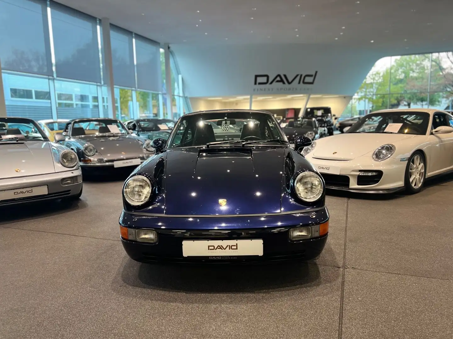 Porsche 964 Carrera 2 Coupe *Scheckheft*deutsch* Blau - 2