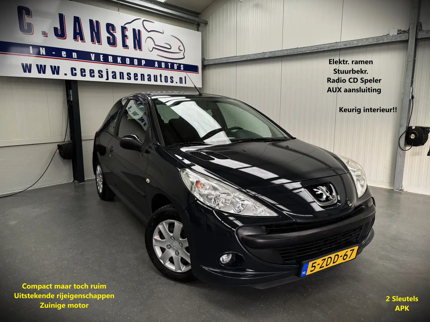 Peugeot 206 + 1.1 XR LEUKE AUTO !! Grijs - 1
