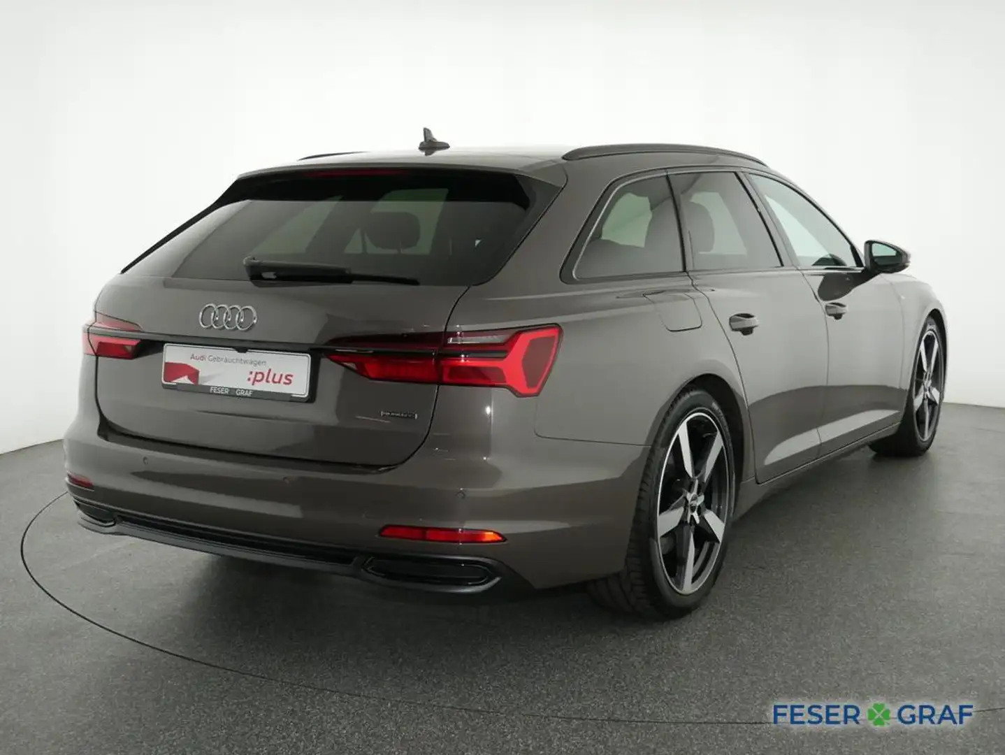Audi A6 Avant 45 TFSI qu S Line Leder,AHK,Kamera,Navi Braun - 2