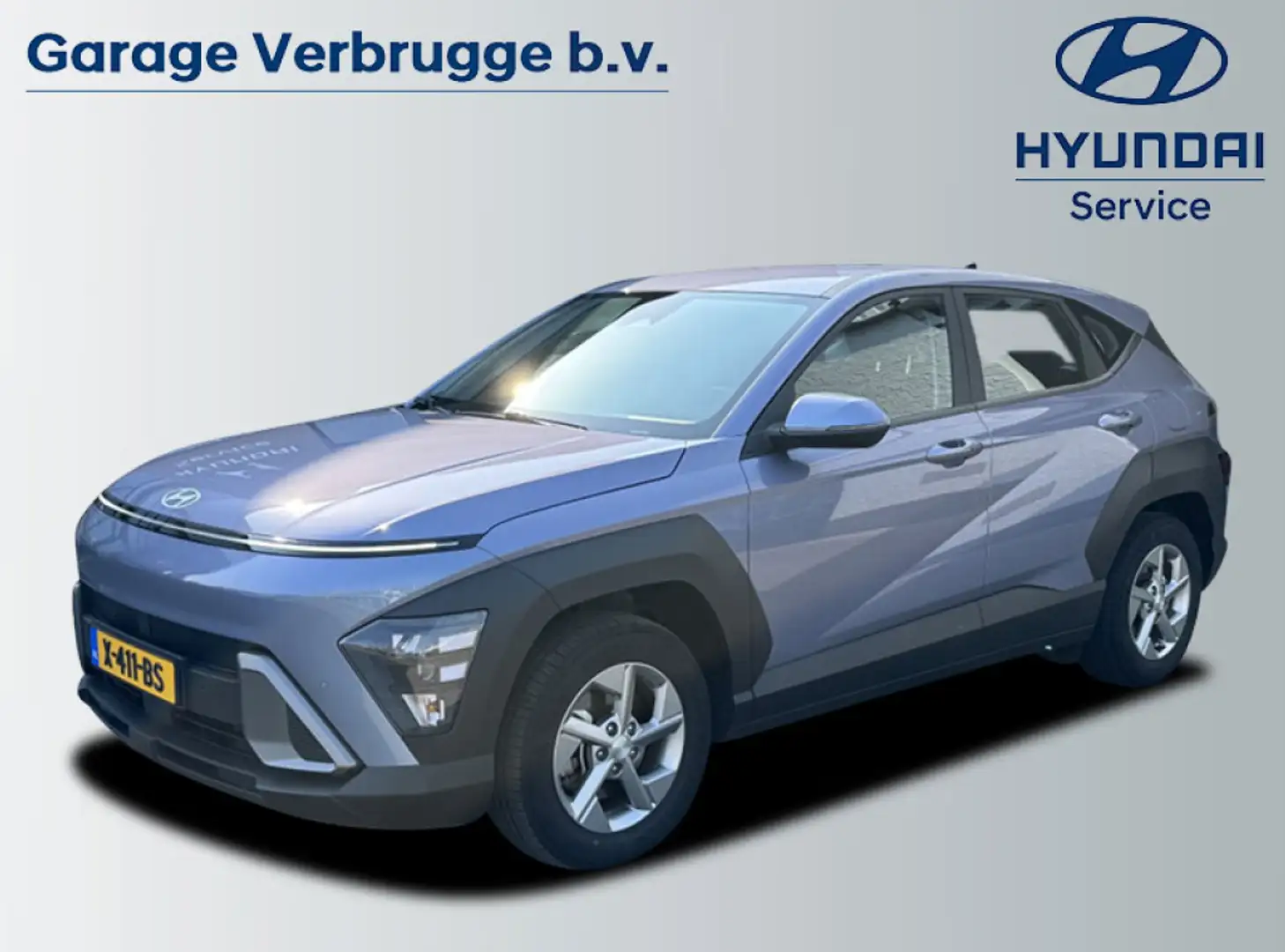Hyundai KONA 1.6 GDI HEV Comfort | Nieuw model! | 1e eigenaar | Blauw - 1