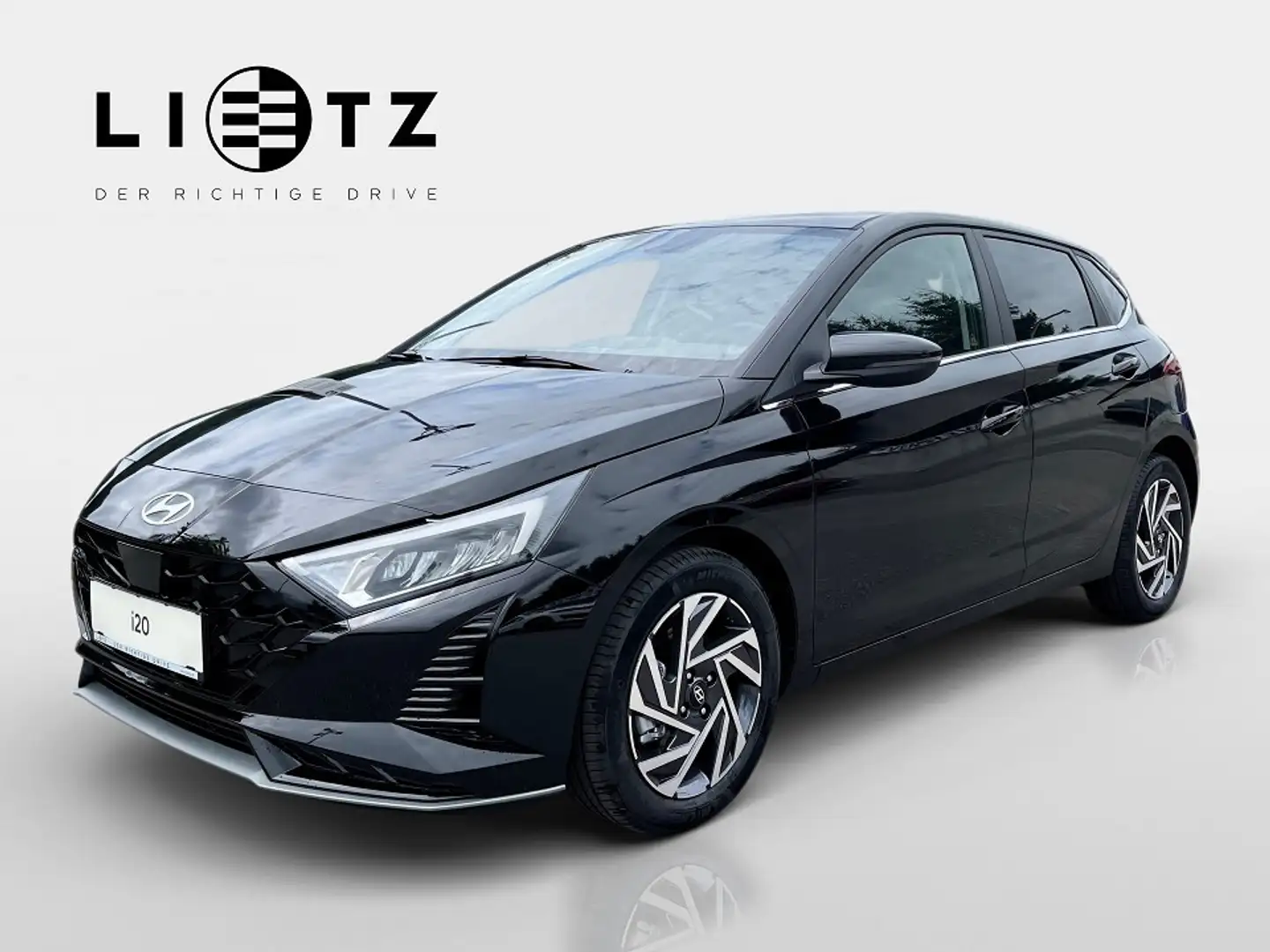 Hyundai i20 GO Plus 1.0 T-GDI DCT inkl Schiebedach Schwarz - 1