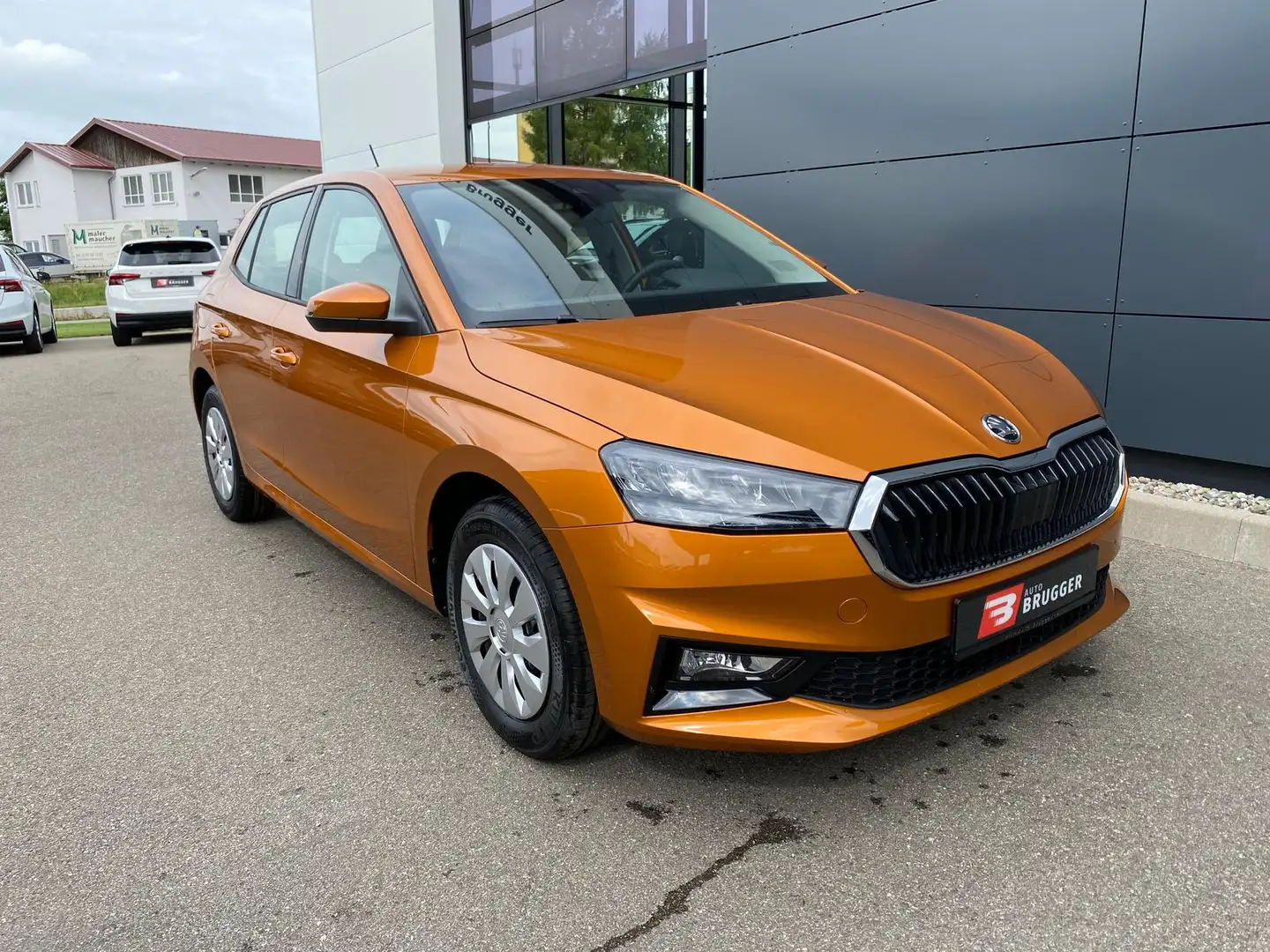 Skoda Fabia 1.0 TSI SELECTION KLIMA APP LED PDC Orange - 2
