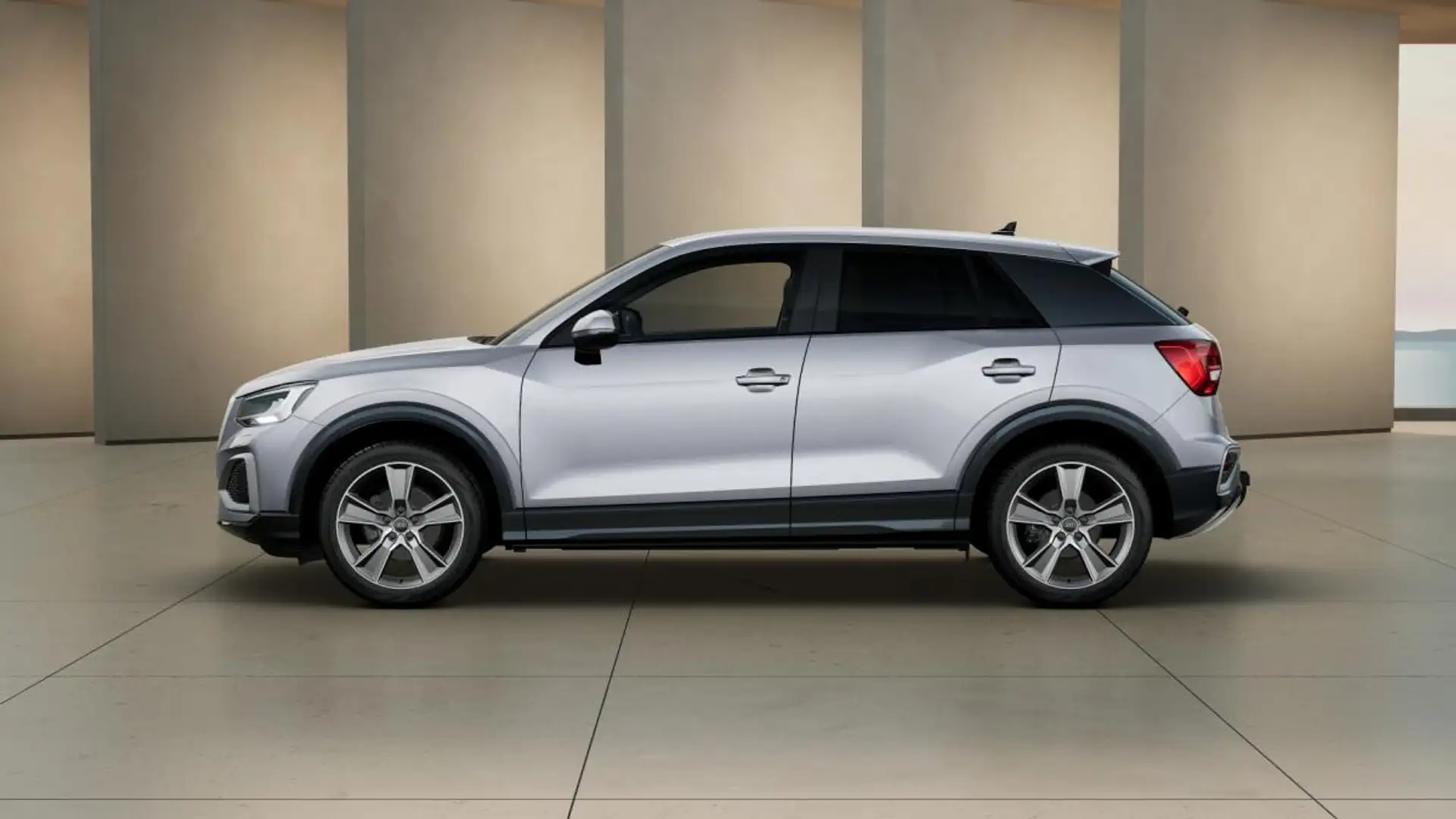 Audi Q2 Advanced 30 TFSI, Standheizung, 18 Zoll, AHK, Navi Silber - 2