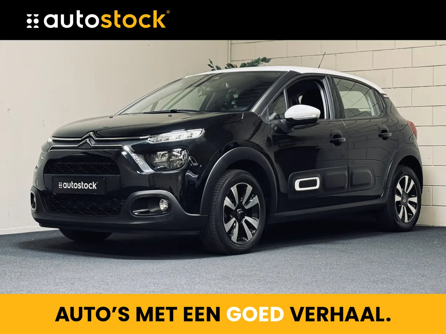 Citroen C3 1.2 PureTech 110PK Shine | LED | CarPlay | Navi Schwarz - 1