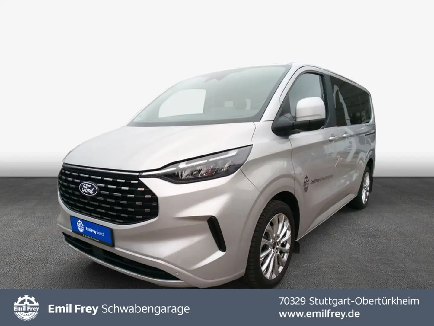 Ford Tourneo Custom 320 L1H1 4x4 Autm. Titanium**Leder/ Zilver - 1