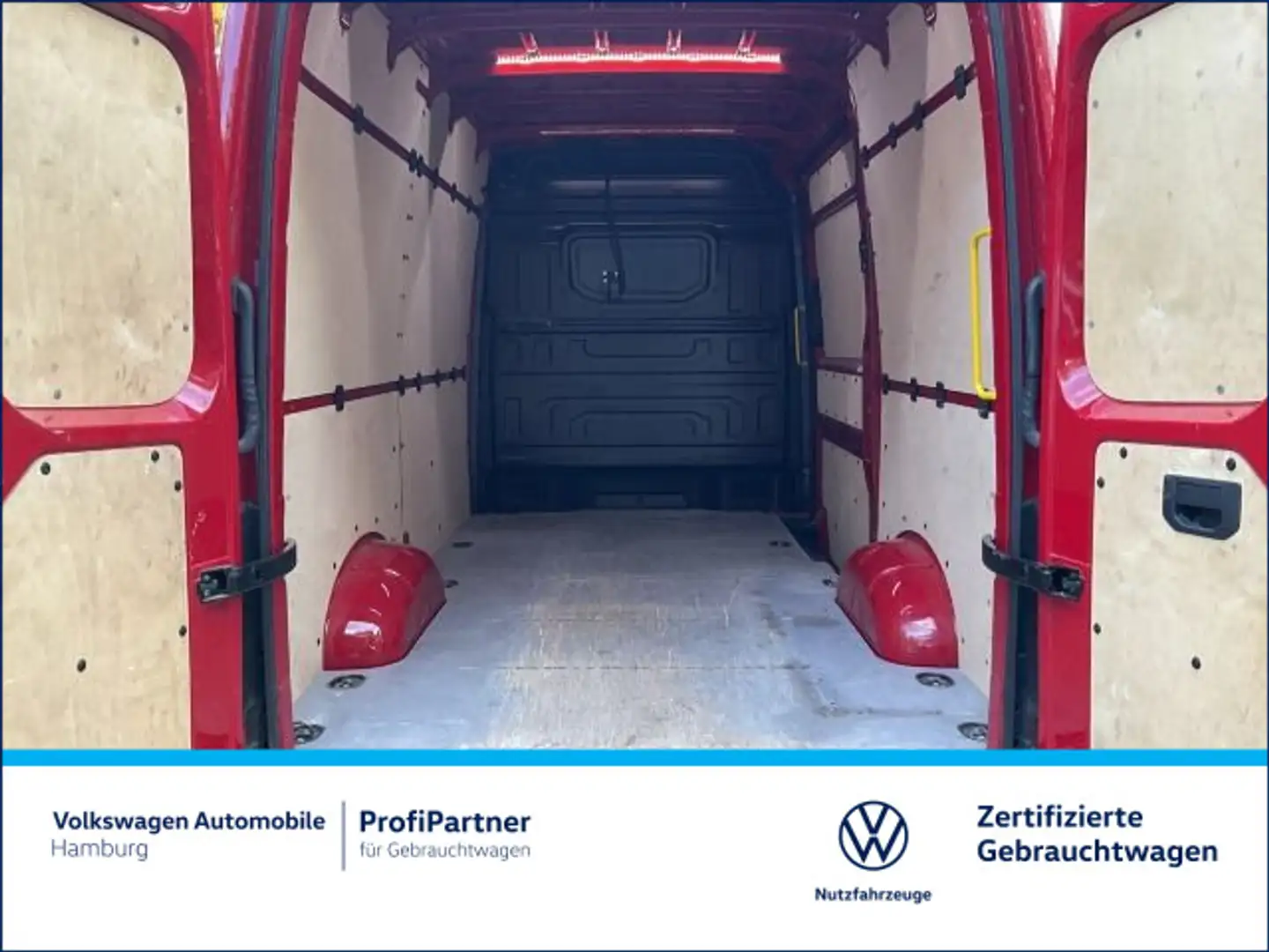 Volkswagen Crafter Kasten 35 TDI MR AHK Klima Kamera App Rot - 1
