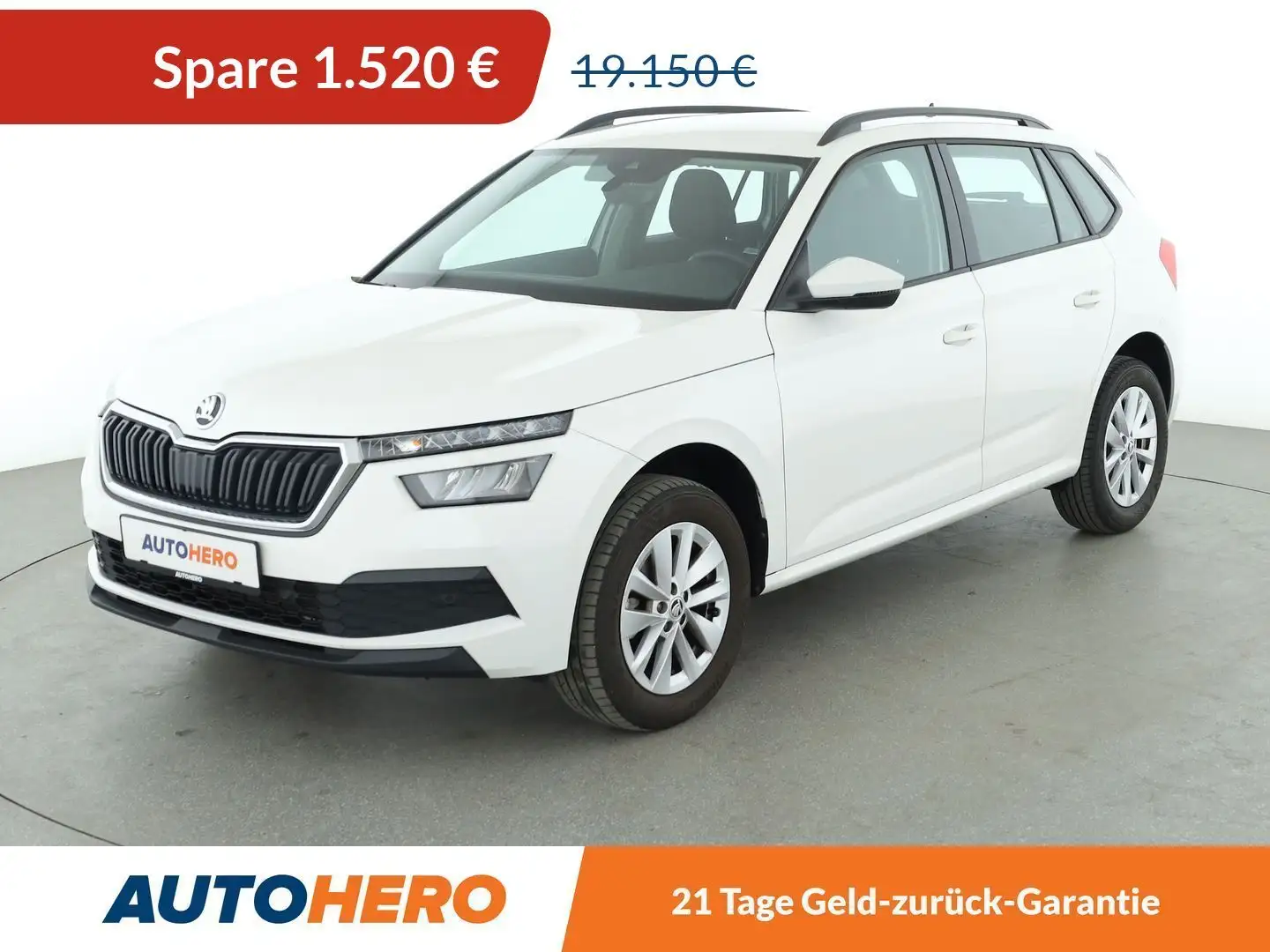 Skoda Kamiq 1.0 TSI Selection*LED*TEMPO*PDC*ALU* Weiß - 1