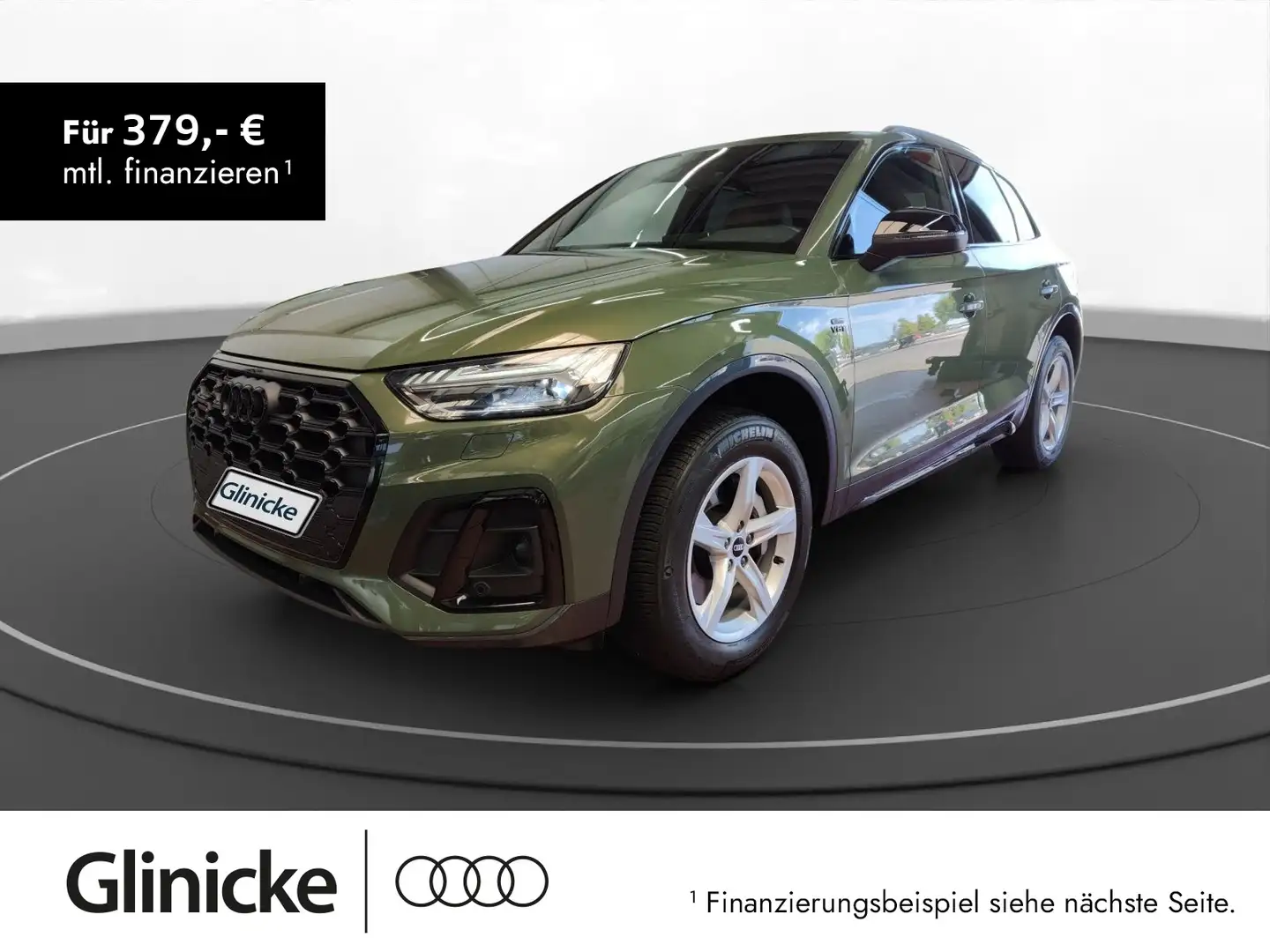 Audi Q5 50 3.0 TDI quattro S line Grün - 1