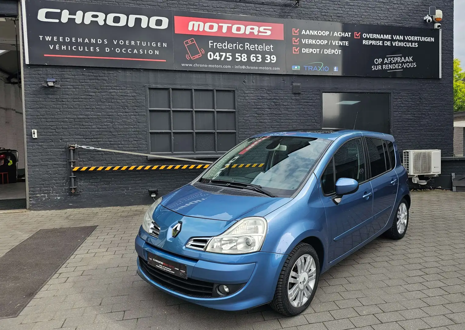 Renault Modus Airco,Semi Cuir,Toit Pano,Carnet Renault Garantie Blau - 1