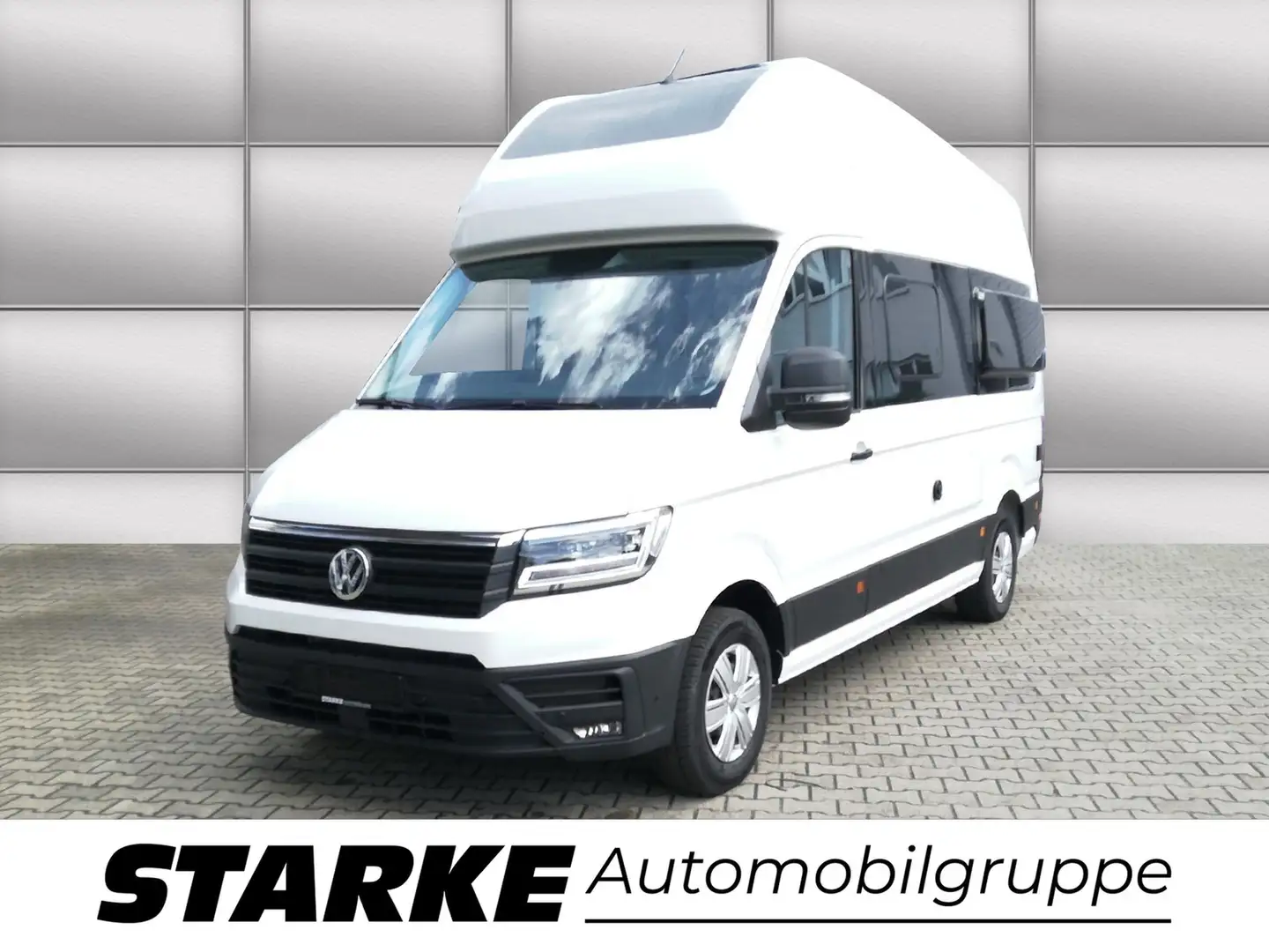 Volkswagen Crafter Grand California 600 2.0 TDI Autom Kamera Solar... Blanc - 2