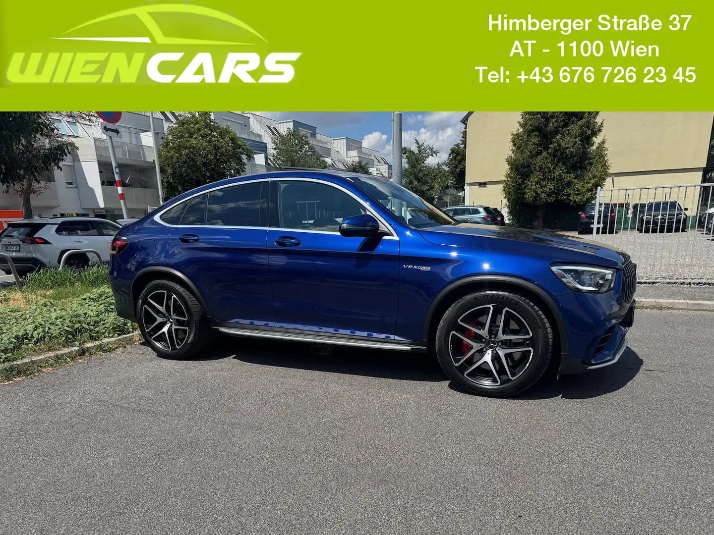 Mercedes-Benz GLC 63 AMG S 4M+ Coupe*SHD*360°AHK*MULTIBEAM* Blau - 1