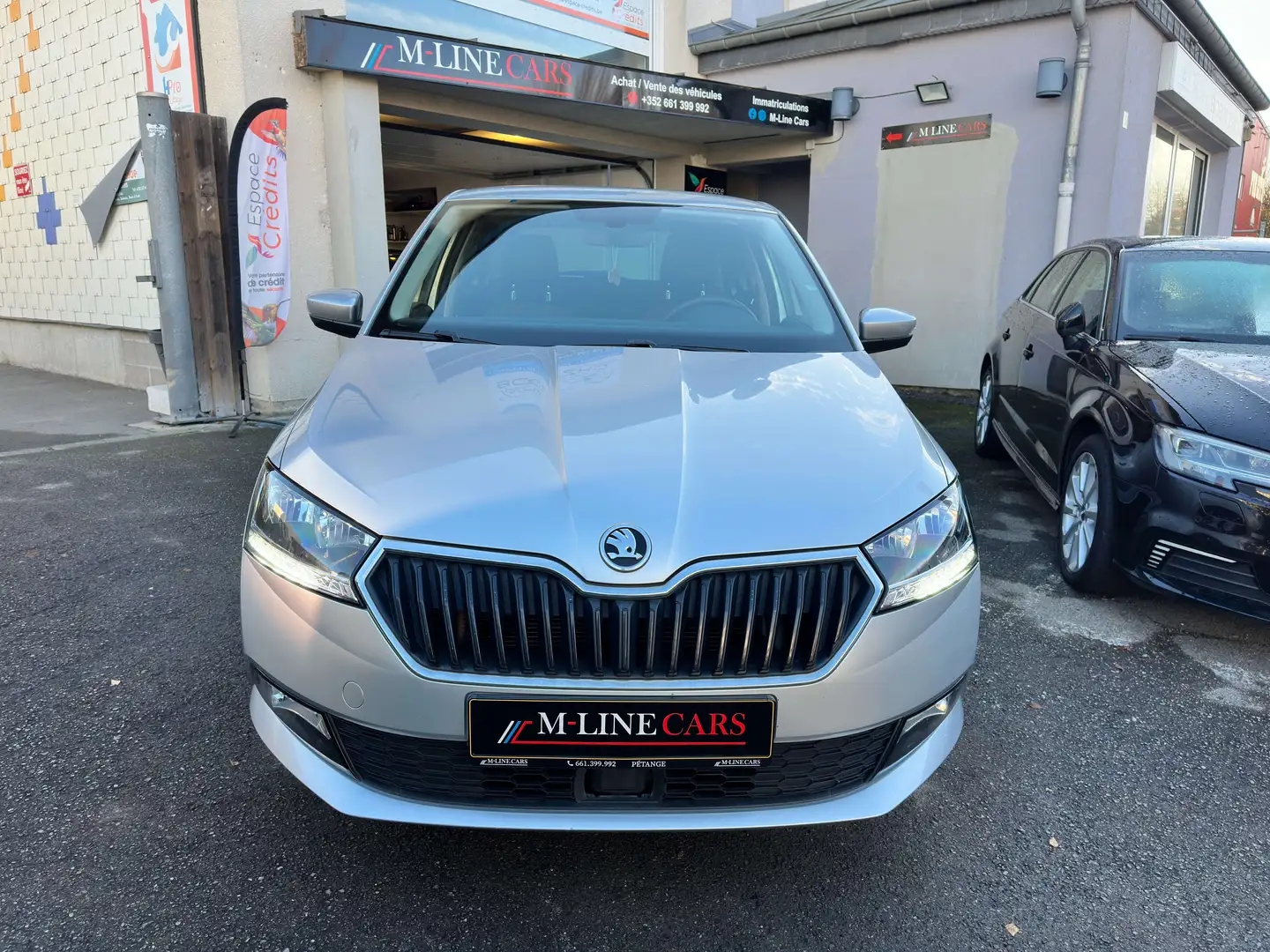 Skoda Fabia 1.0 TSI 95ch S\u0026S Gris - 2
