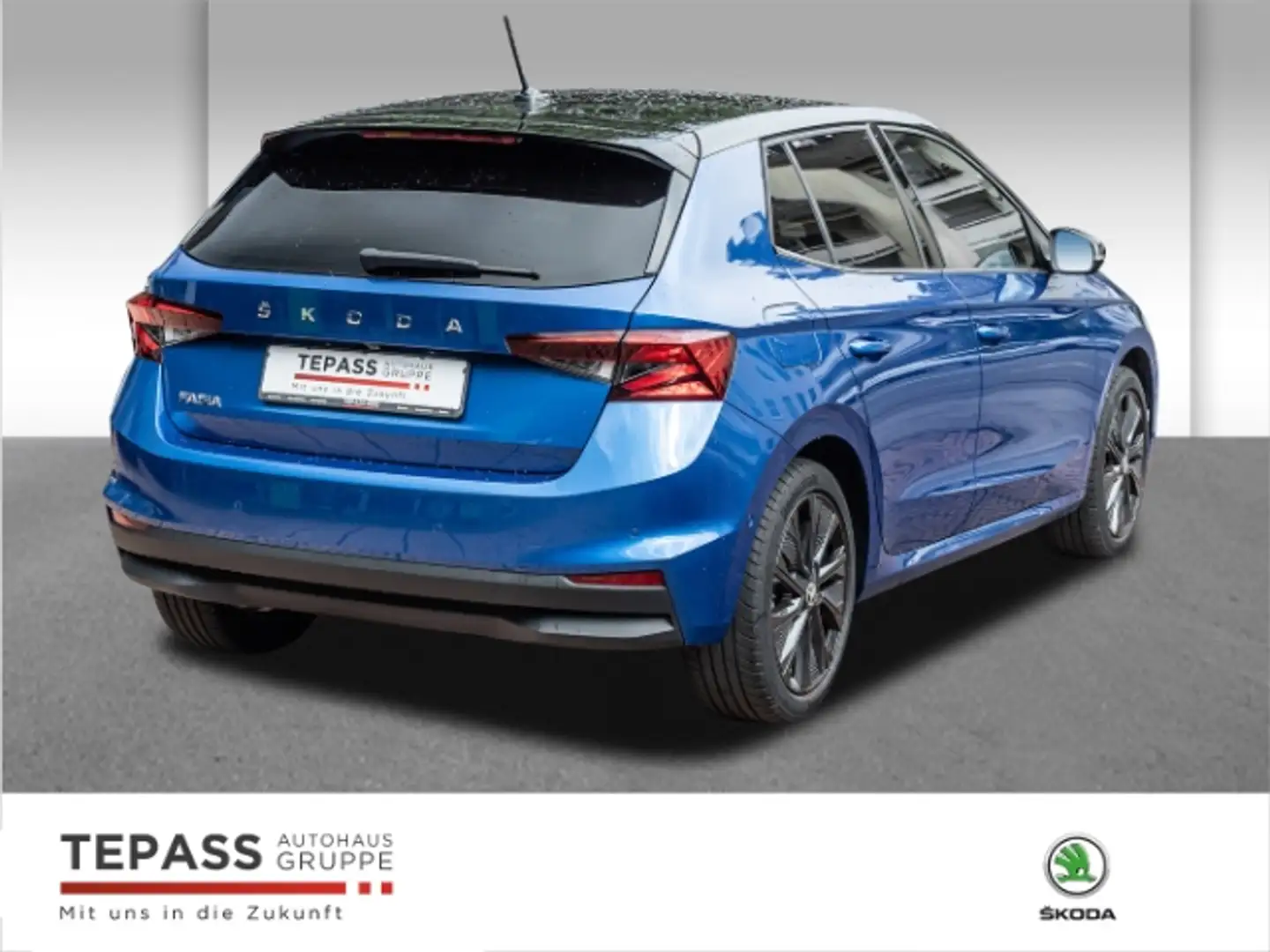 Skoda Fabia 1.5l TSI Style DYNAMIC ACC AHK LED Blau - 2