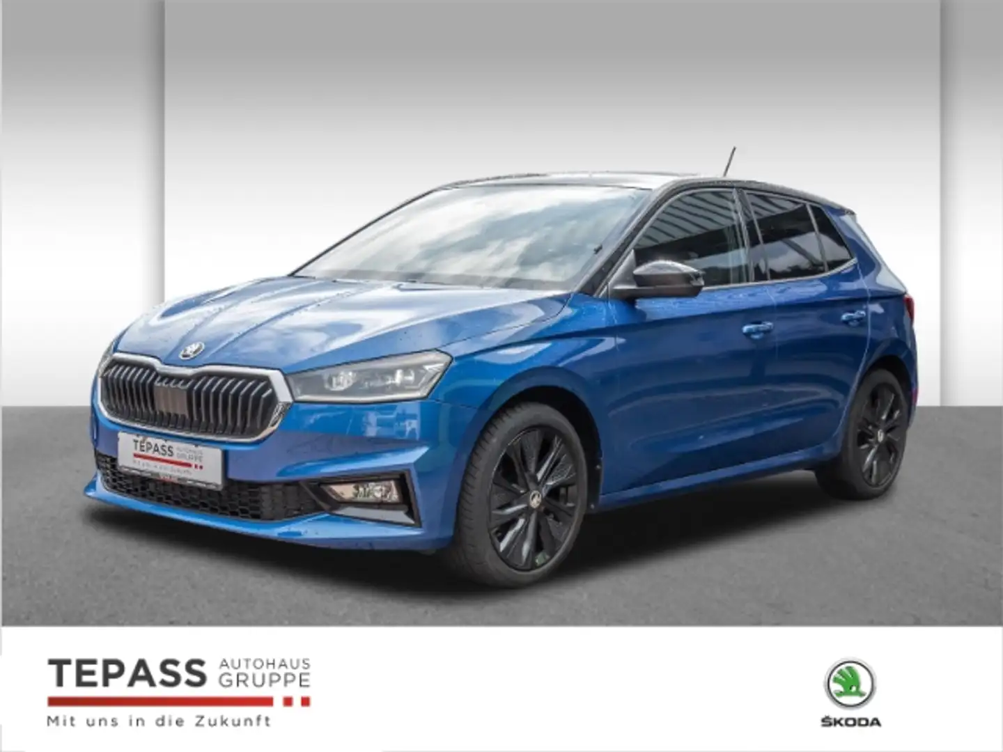 Skoda Fabia 1.5l TSI Style DYNAMIC ACC AHK LED Blau - 1