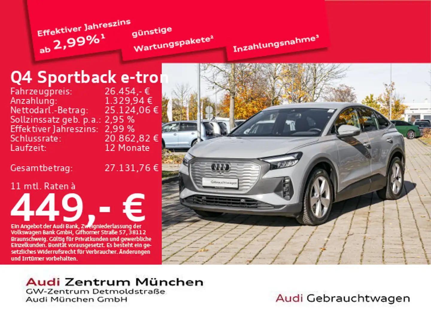 Audi Q4 e-tron 35 Virtual/Navi Grau - 1